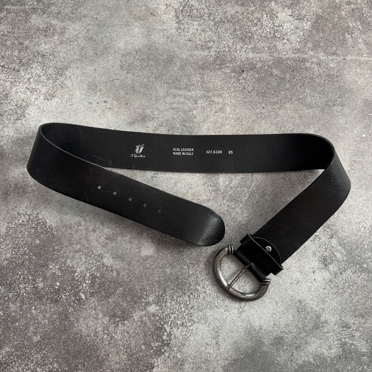 Hysteric Glamour Avant Garde Archive Real Leather Wide Statement Belt Size ONE SIZE - 3 Thumbnail