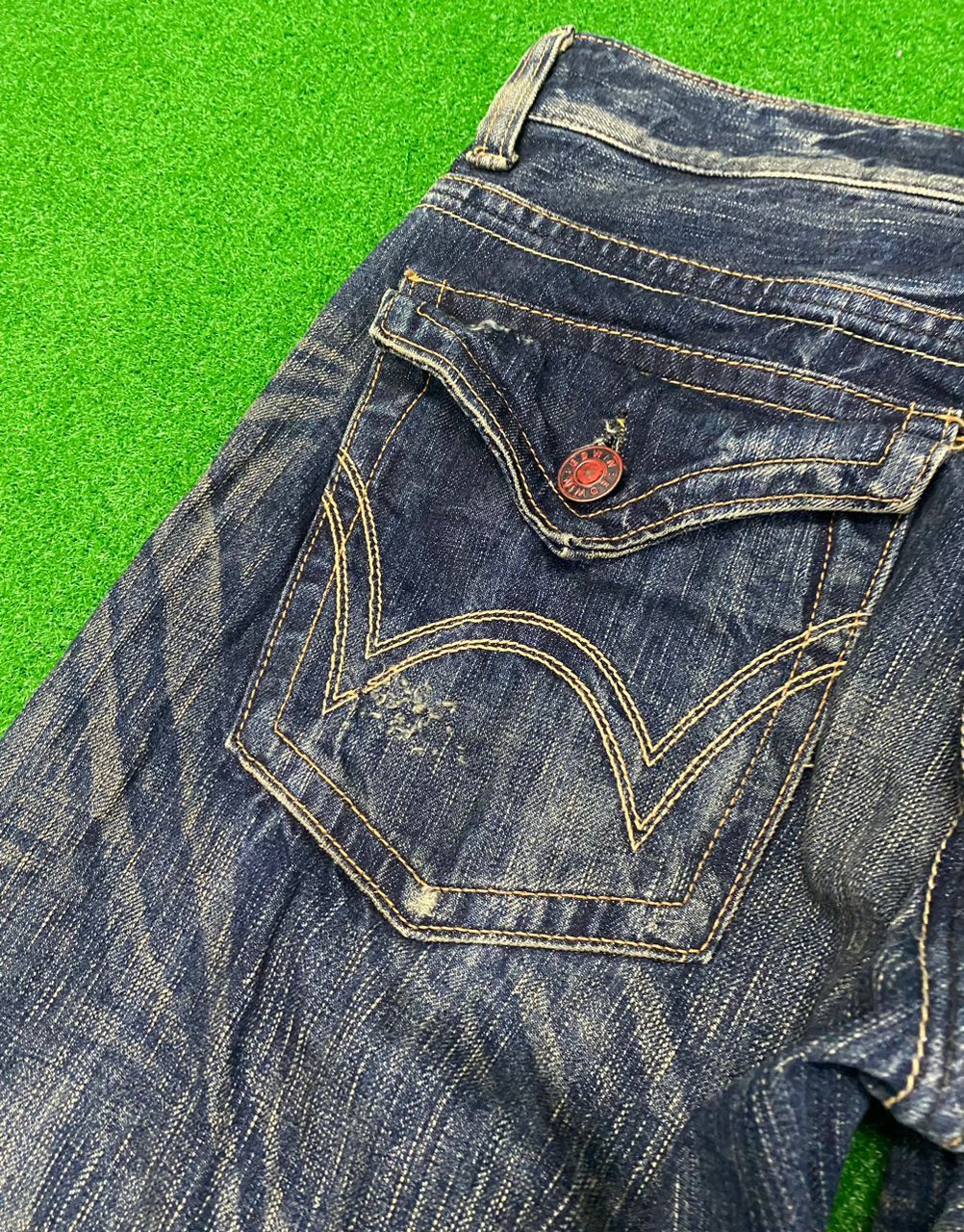 Edwin 💥BEST OFFER💥VINTAGE EDWIN 503 BOOTCUT DENIM JEANS Size US 36 / EU 52 - 12 Thumbnail