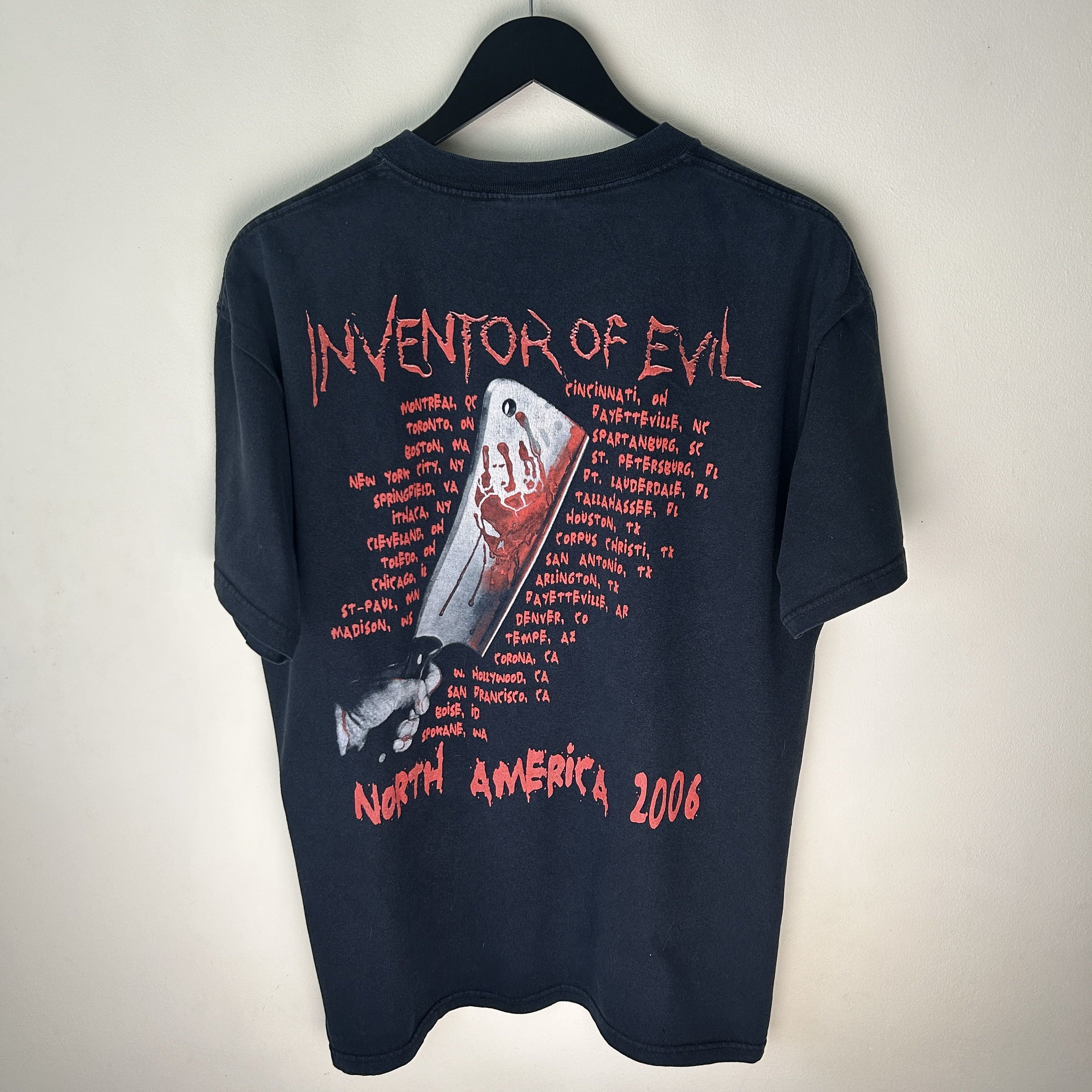 Band Tees Vintage Destruction Inventor Of Evil 2006 Tour Band T-shirt Size US L / EU 52-54 / 3 - 2 Thumbnail