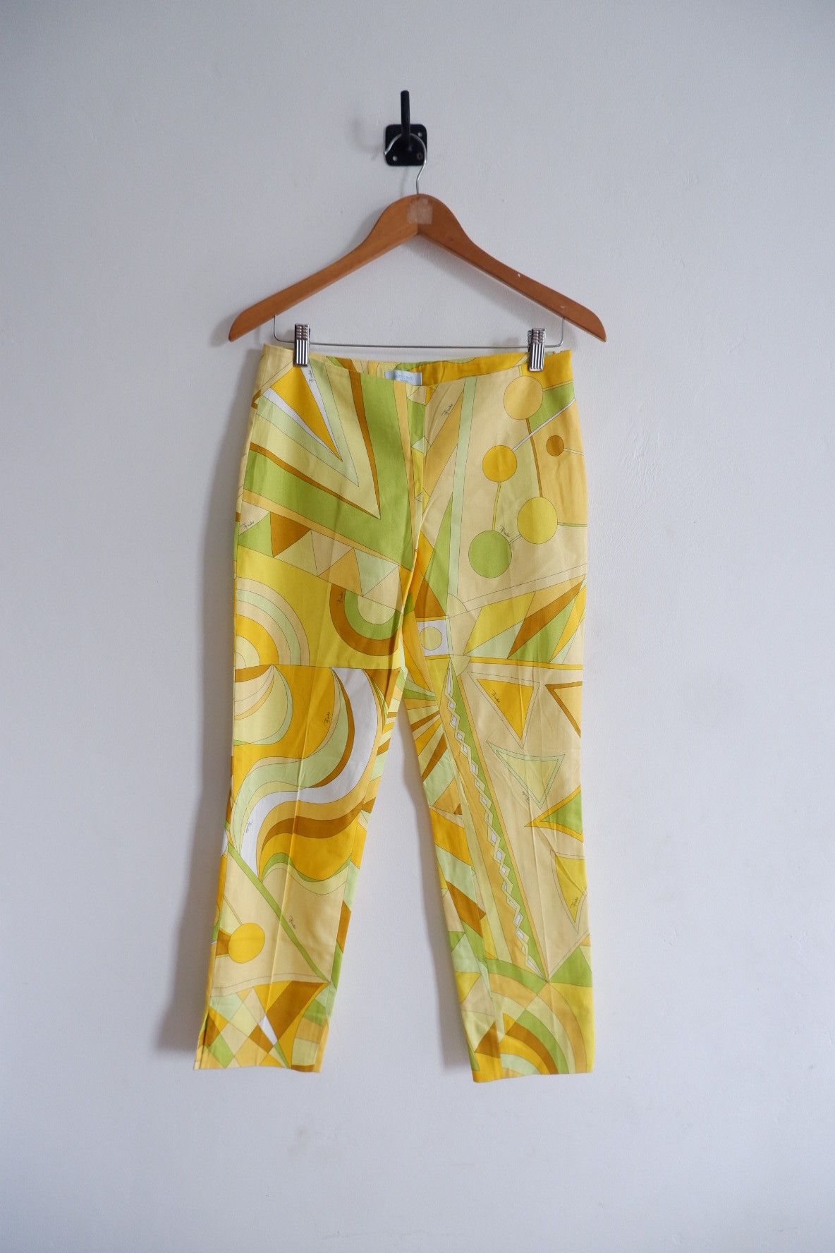 image of Vintage Emilio Pucci Iconic Printed Pants in Mix, Women's (Size 29)
