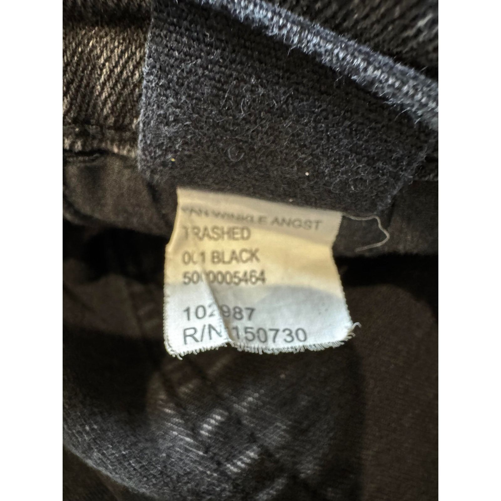 Purple Brand Purple Brand Paint Splatter Black Jeans Size US 31 - 4 Thumbnail