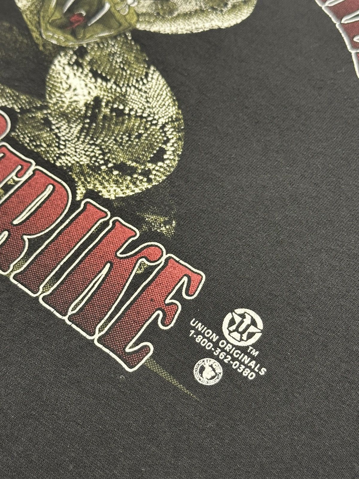 Vintage Vintage 90s Union “When Provoked Will Strike” Snake Python Size US XXL / EU 58 / 5 - 13 Thumbnail