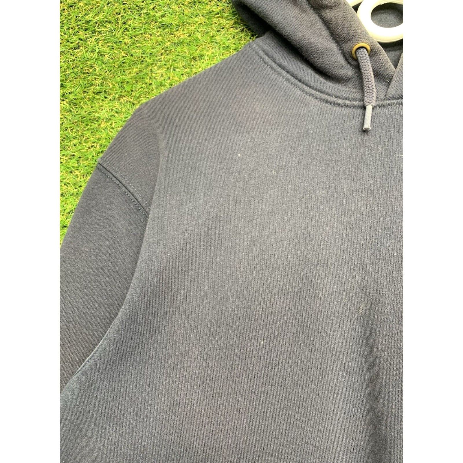 Carhartt Carhartt Hoodie Mens Heavyweight Rain Defender Pullover S Blue Fleece Cotton Blend 2000s Outdoor Workwear Mens Size US S / EU 44-46 / 1 - 3 Thumbnail