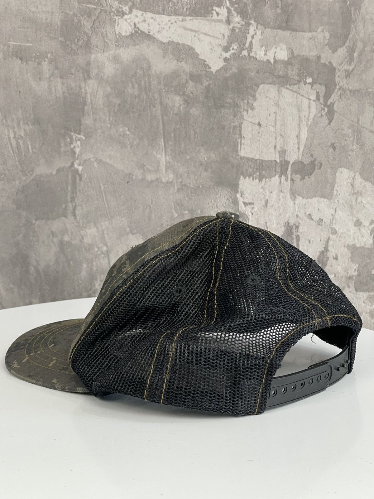 Vintage × Von Dutch Vintage Y2K Von Dutch Camo Cap Size ONE SIZE - 5 Thumbnail
