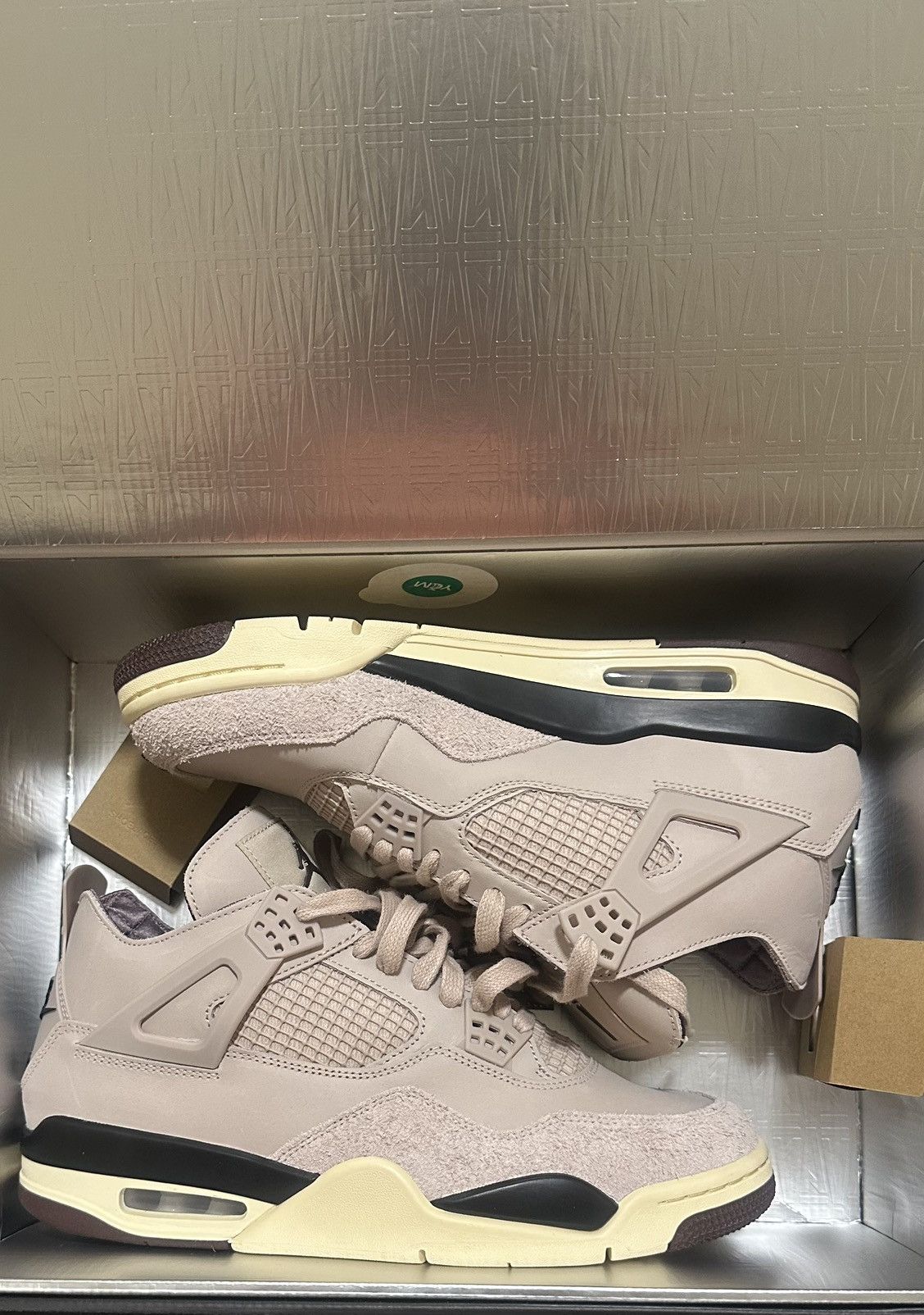 A Ma Maniere × Jordan Brand Wmns Jordan 4 a ma maniere Size US 11.5 / IT 41.5 - 3 Thumbnail