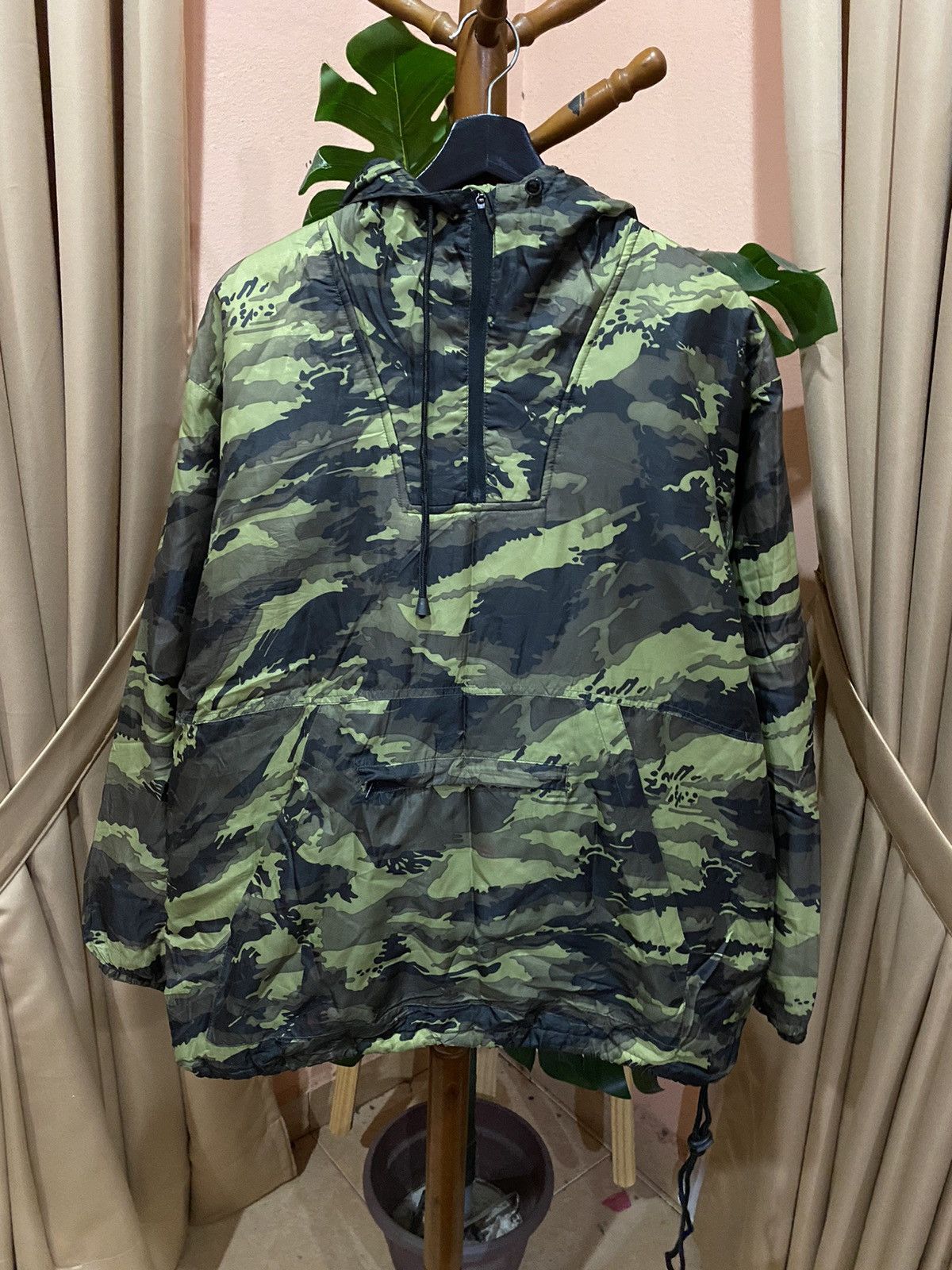 Other VINTAGE CAMOUFLAGE ANORAK MULTI USE JACKET Size US XL / EU 56 / 4 - 3 Thumbnail