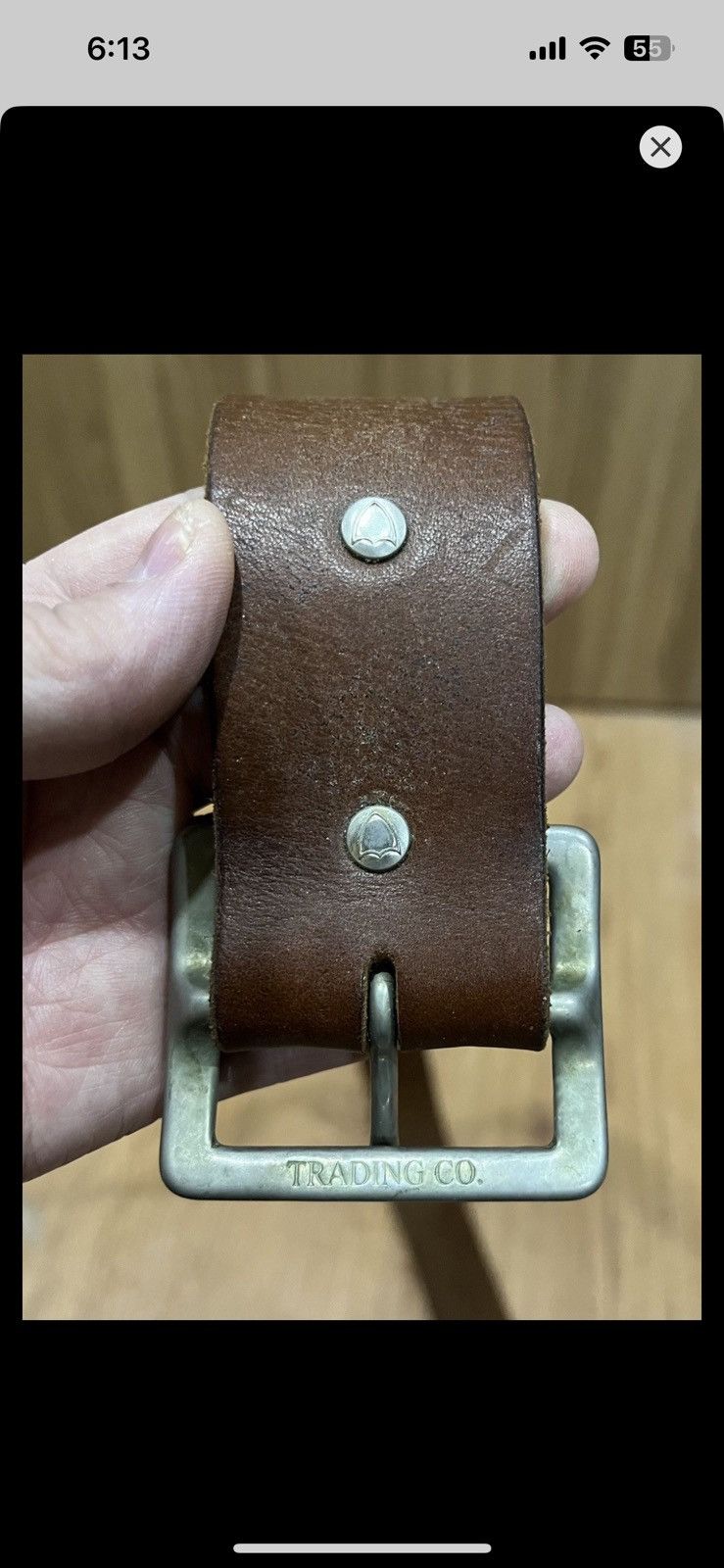 Vintage 10th ANNIVERSARY HTC Hollywood Trading Company Belt