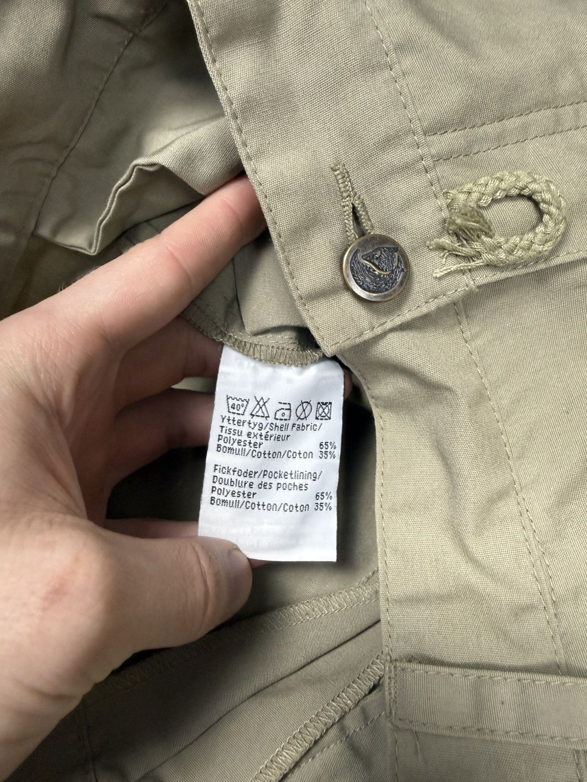 Fjallraven Fjallraven G-1000 Vintage Gorpcore Pants Size US 31 - 9 Thumbnail