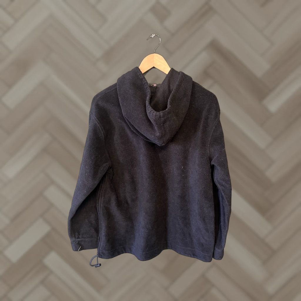 Polo Ralph Lauren VINTAGE Polo Ralph Lauren Mens Black Fleece Pullover Hooded Sweater Size M Size US M / EU 48-50 / 2 - 1 Thumbnail