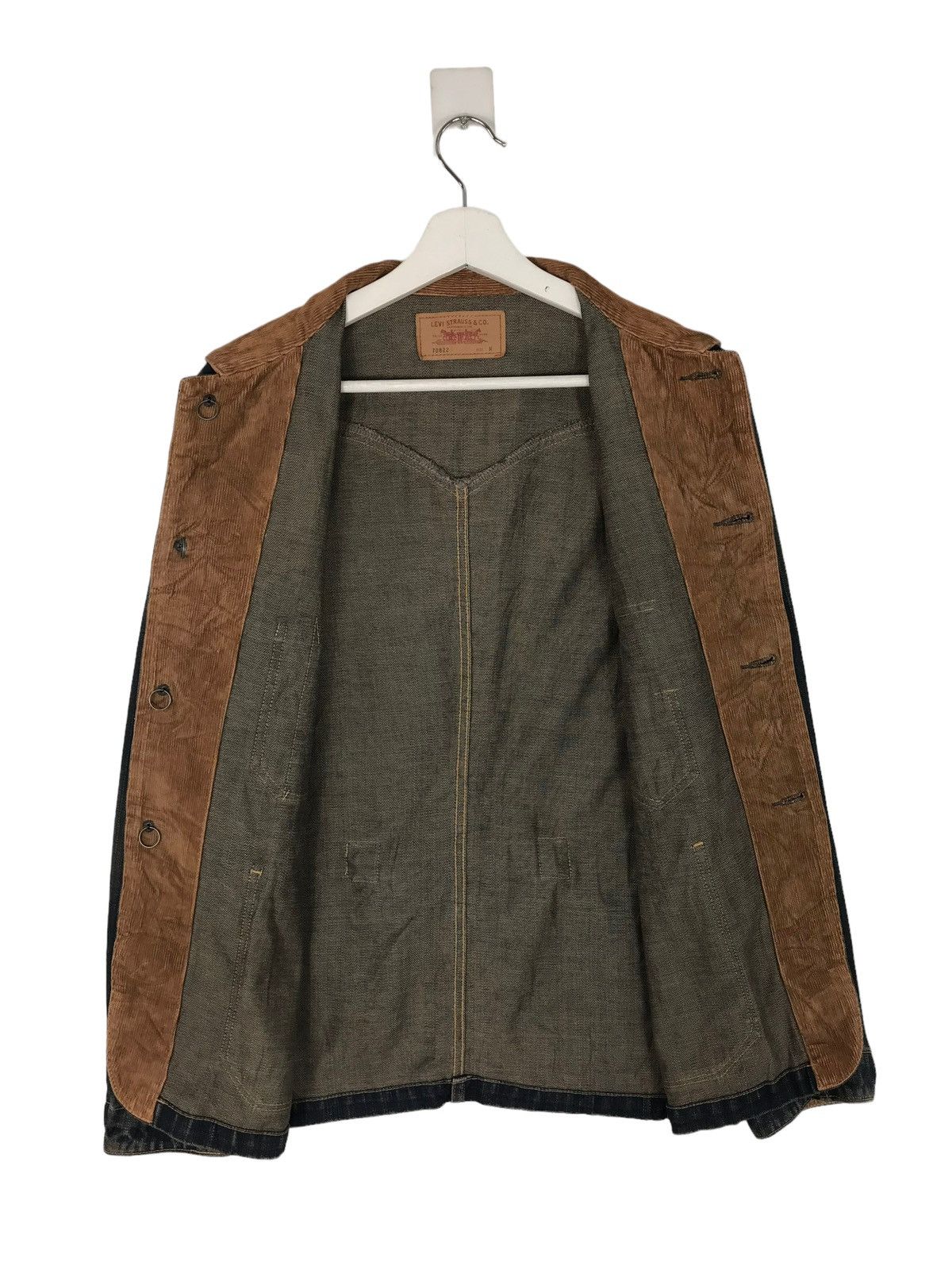 Levi's 💥 VINTAGE LEVIS DYED FLARE CHORE JACKET Size US M / EU 48-50 / 2 - 7 Thumbnail