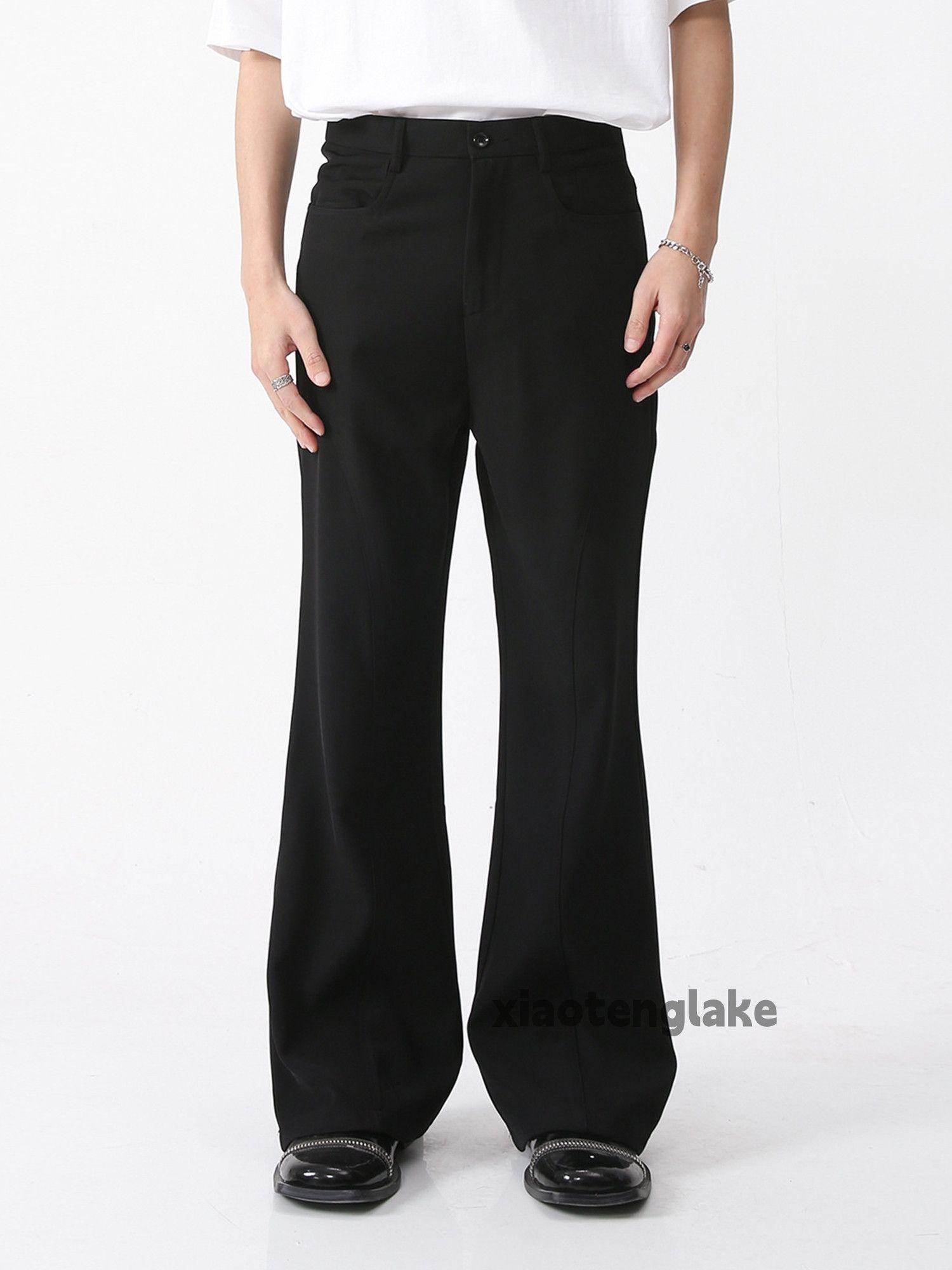 Designer × Japanese Brand × Vintage retro disco dance yuppie bootcut flared pants Size US 30 / EU 46 - 1 Thumbnail