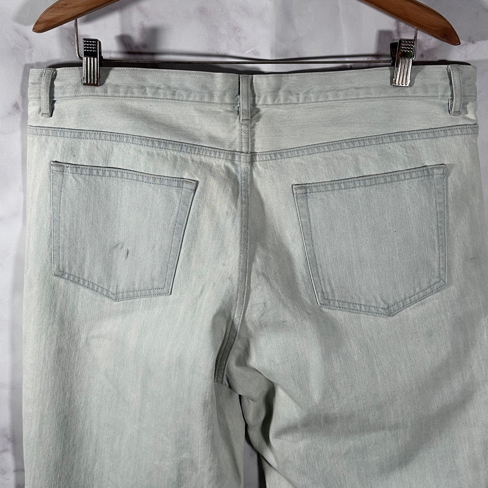 A.P.C. Low Standard Bleached Slim Straight Denim Size US 38 / EU 54 - 8 Thumbnail
