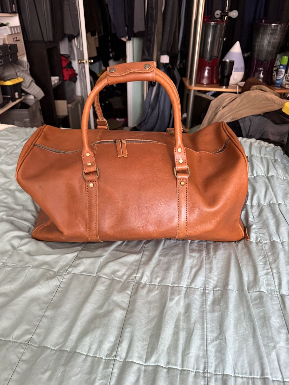 Other Authentic leather gym bag Size ONE SIZE - 7 Thumbnail