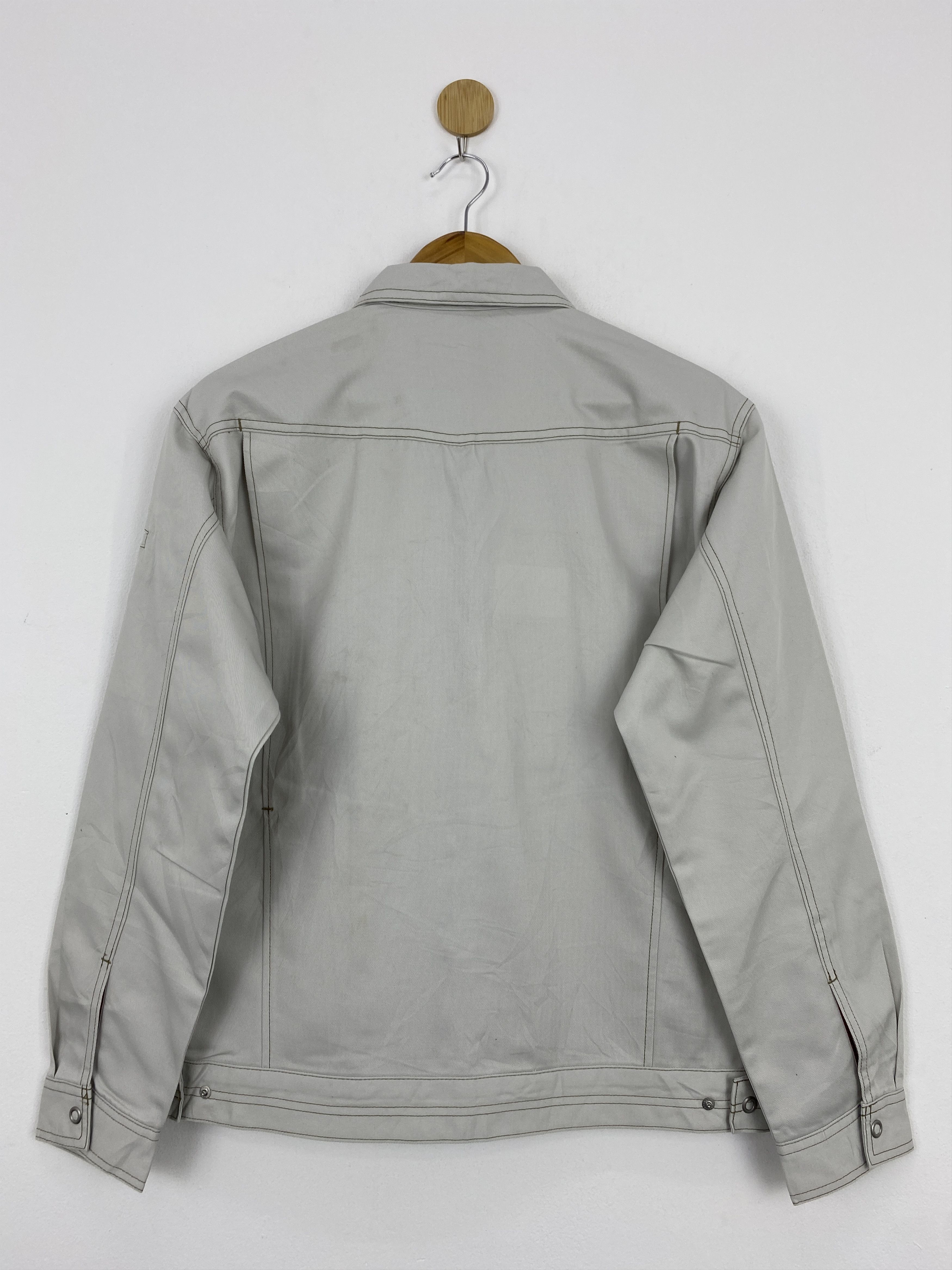 Japanese Brand Vintage Attack World Tactical Denim Workwear Jacket J1786 Size US L / EU 52-54 / 3 - 3 Thumbnail