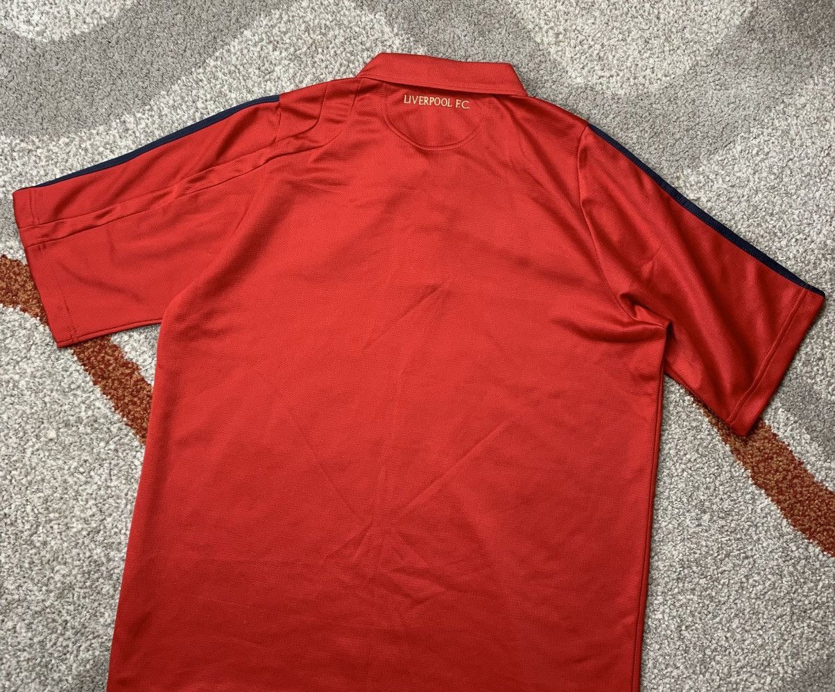 Adidas ADIDAS LIVERPOOL 2009-2010 Travel Polo Shirt Jersey Size US XXL / EU 58 / 5 - 9 Thumbnail