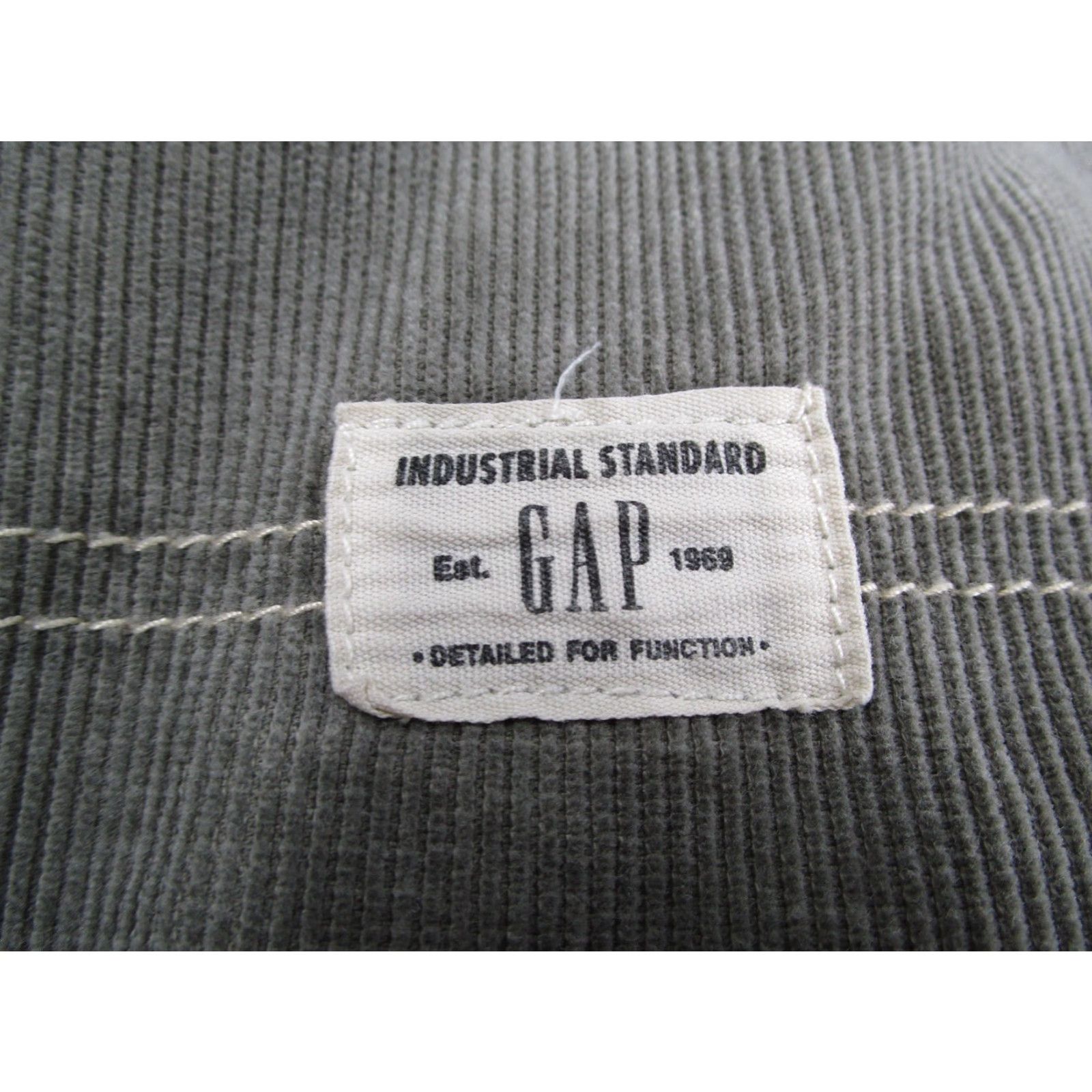 Gap VINTAGE Gap Carpenter Pants Mens 40x28 Olive Green Corduroy Hammer Loop Workwear 90s Mens Pants Size US 40 / EU 56 - 5 Thumbnail