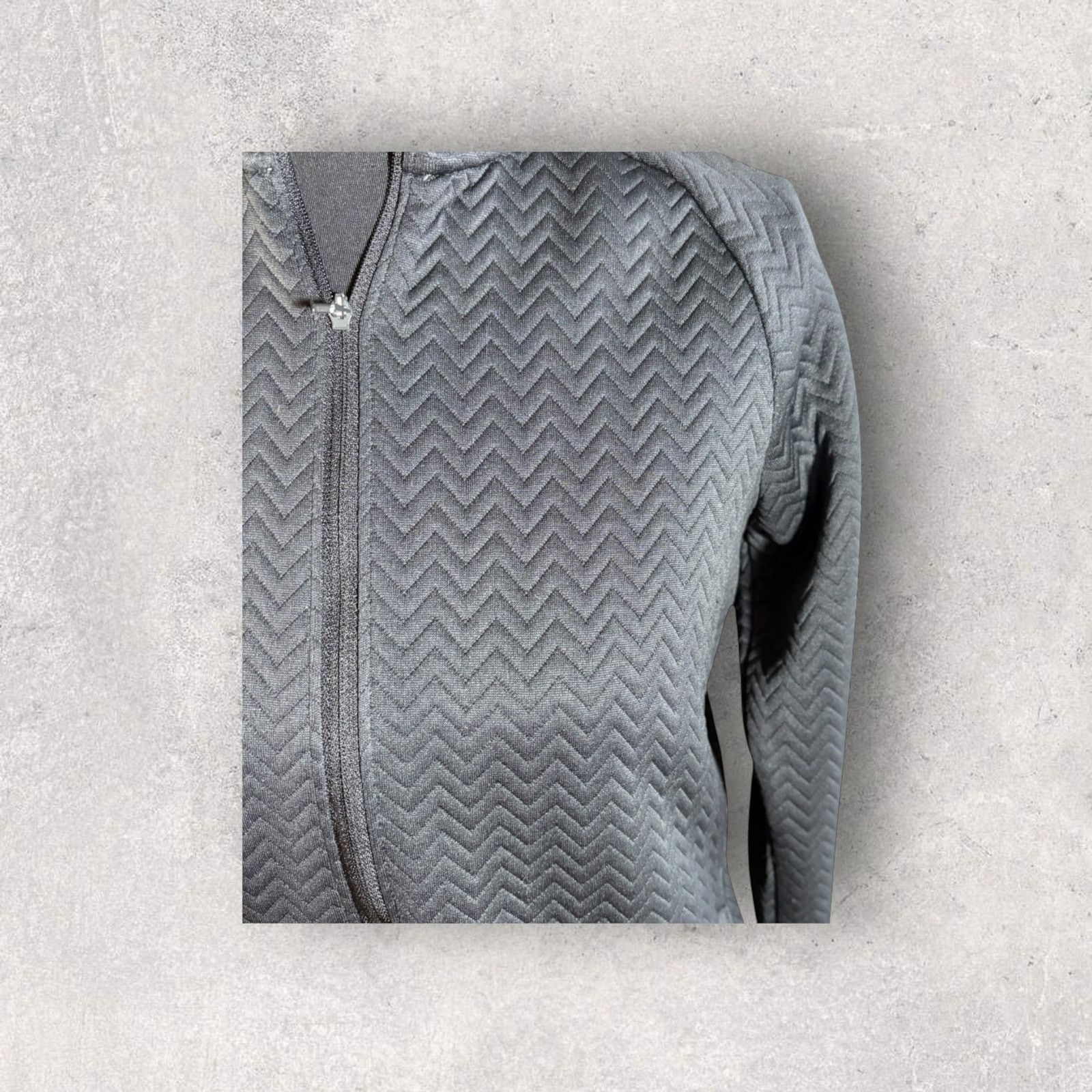 Adidas Adidas Chevron Women's Black Jacket Size XS / US 0-2 / IT 36-38 - 2 Thumbnail
