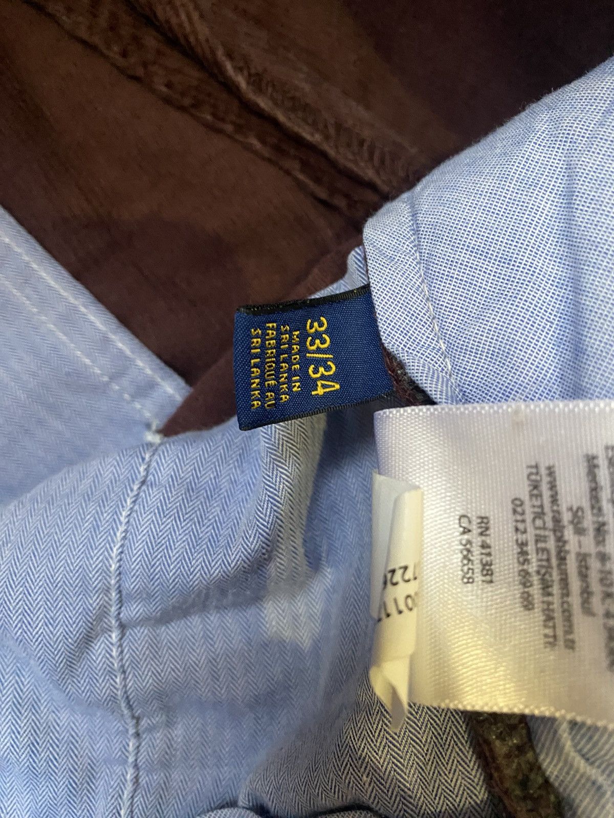Polo Ralph Lauren Polo Ralph Lauren corduroy trousers Size US 33 - 16 Thumbnail