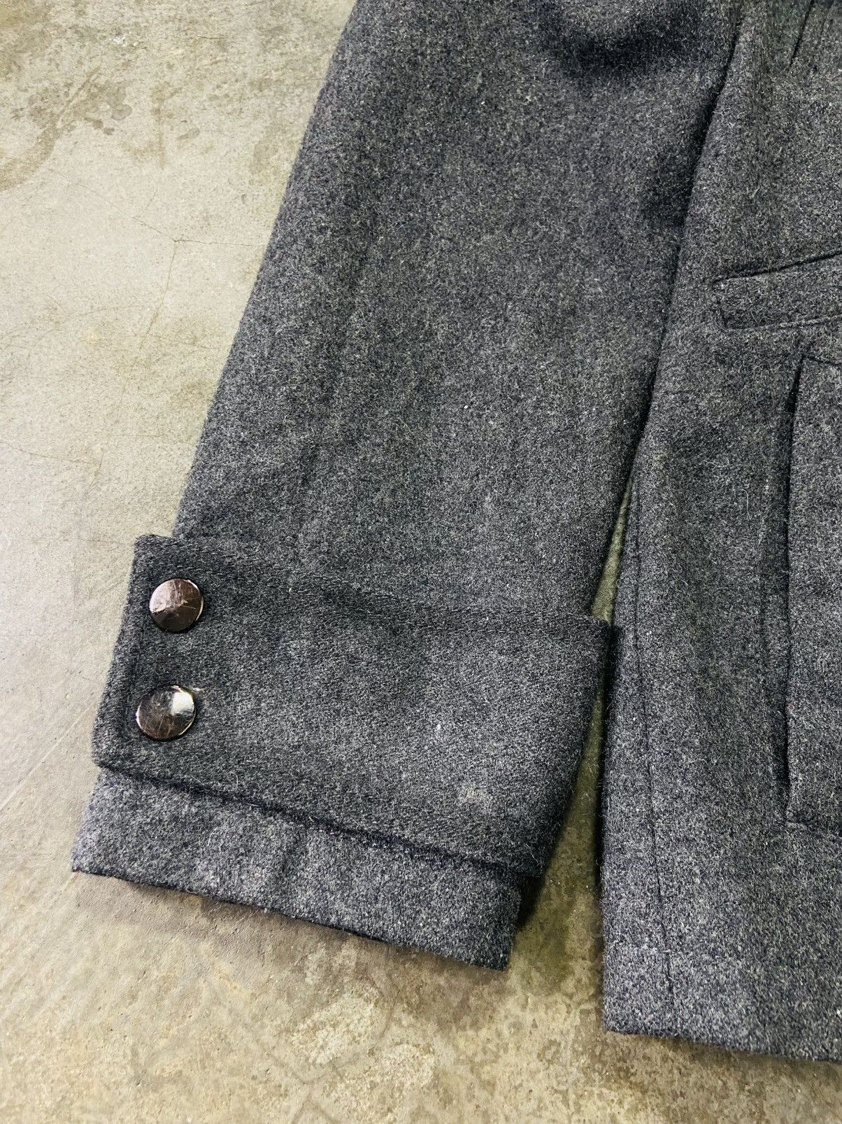 semanticdesign Semantic Design Multipocket Hoodie Wool Jacket Size M / US 6-8 / IT 42-44 - 5 Thumbnail