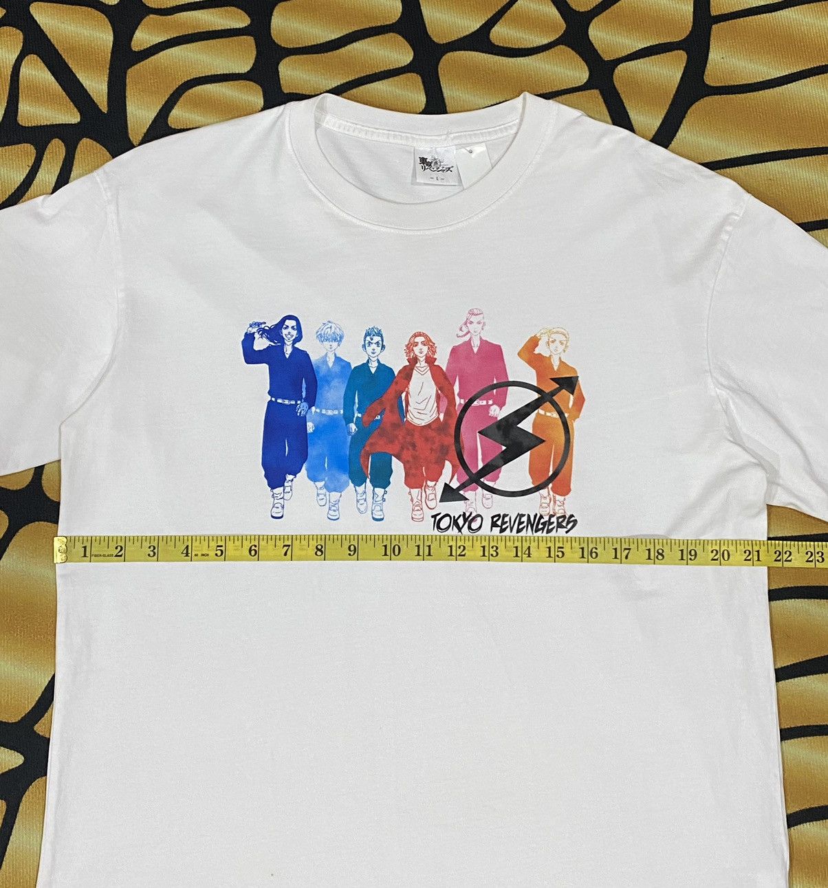 Anime × Japanese Brand RARE TOKYO REVENGERS JAPANESE ANIME WHITE TEE Size US L / EU 52-54 / 3 - 8 Thumbnail