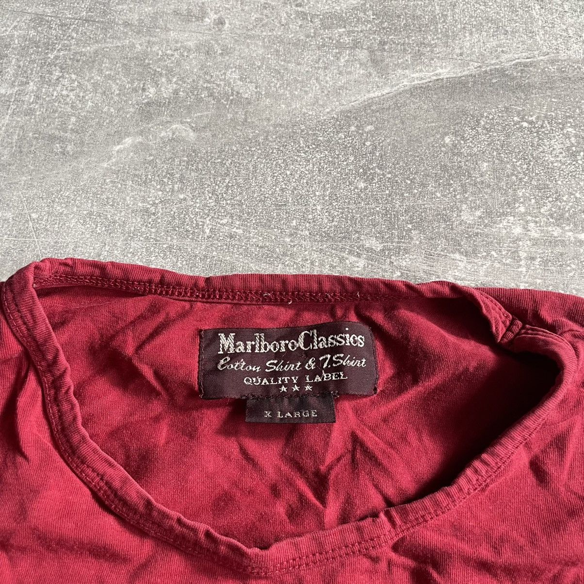 Marlboro × Marlboro Classics × Vintage Vintage 90’s Marlboro Shirt boxy logo tee old school moto Size US S / EU 44-46 / 1 - 6 Thumbnail