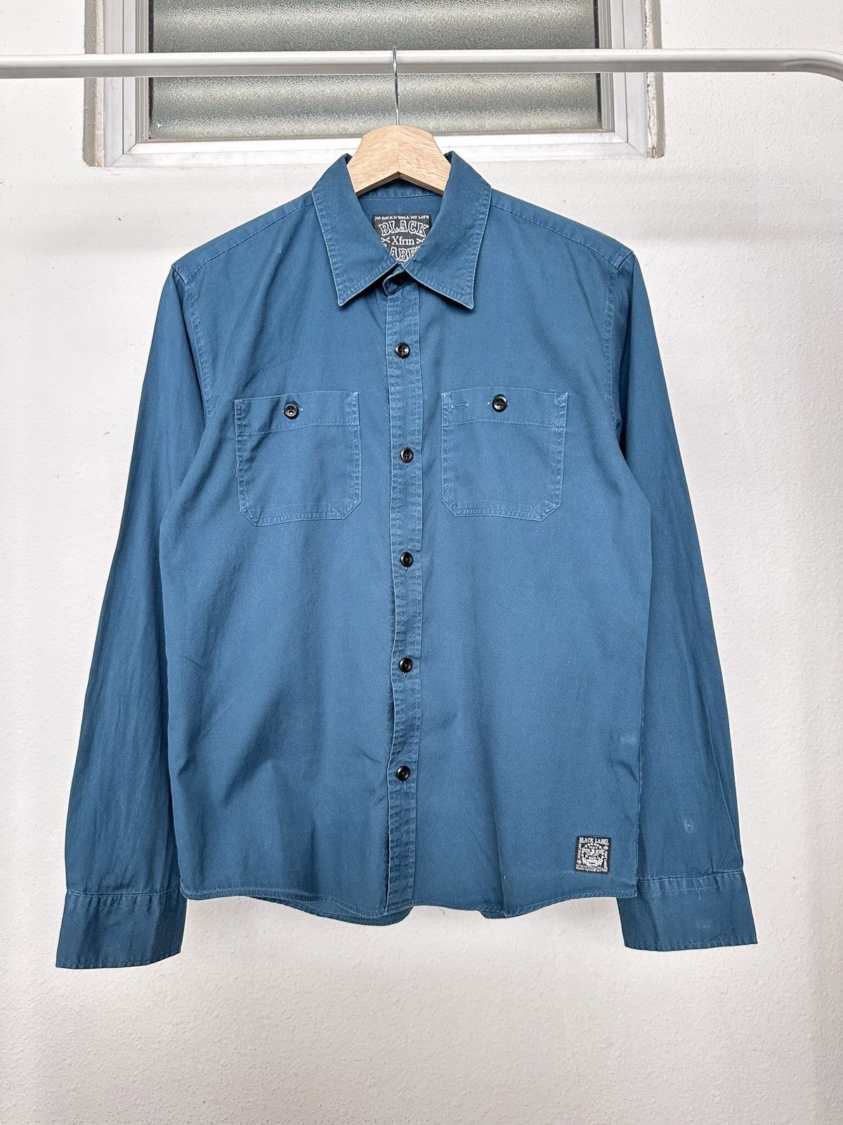 Shellac 2010's XFRM Black Label button up shirt Size US S / EU 44-46 / 1 - 6 Thumbnail