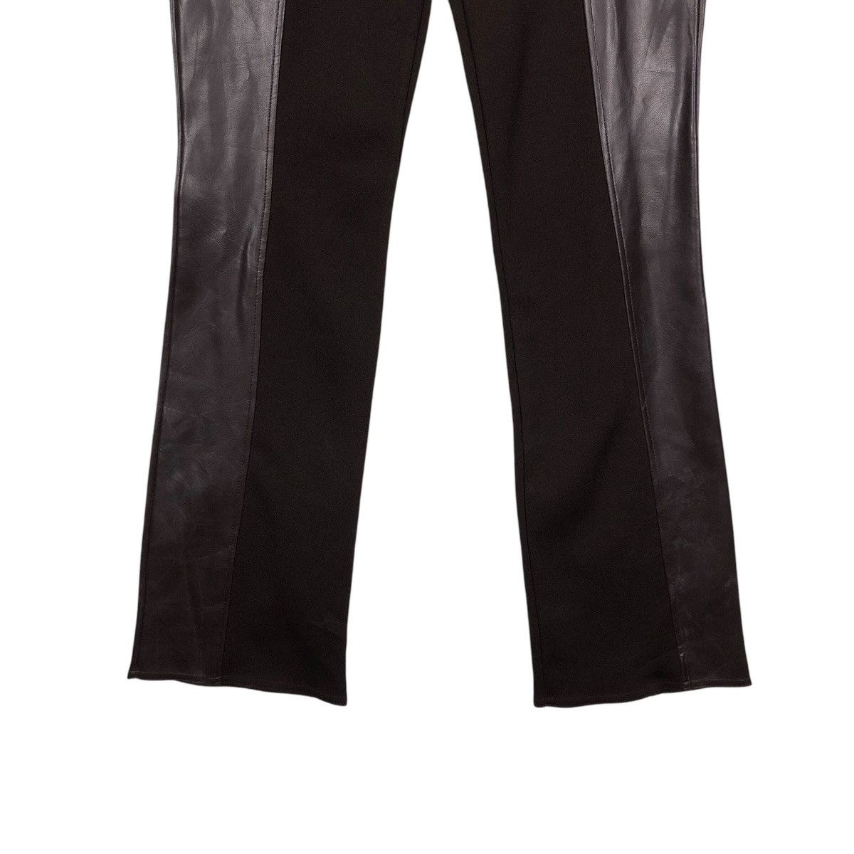 Genuine Leather 📌Vintage Runway Soft Leather Pants Morgan Japan Size US 26 / EU 42 - 4 Thumbnail