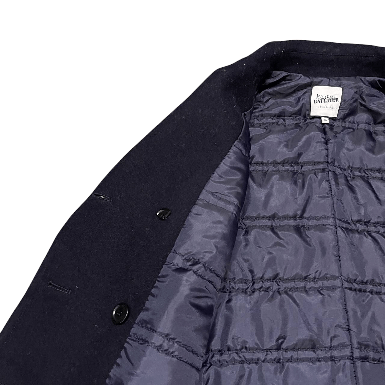 Gaultier Homme Objet JPG Jean Paul Gaultier For Sept Premieres Wool Coat Size US M / EU 48-50 / 2 - 7 Thumbnail