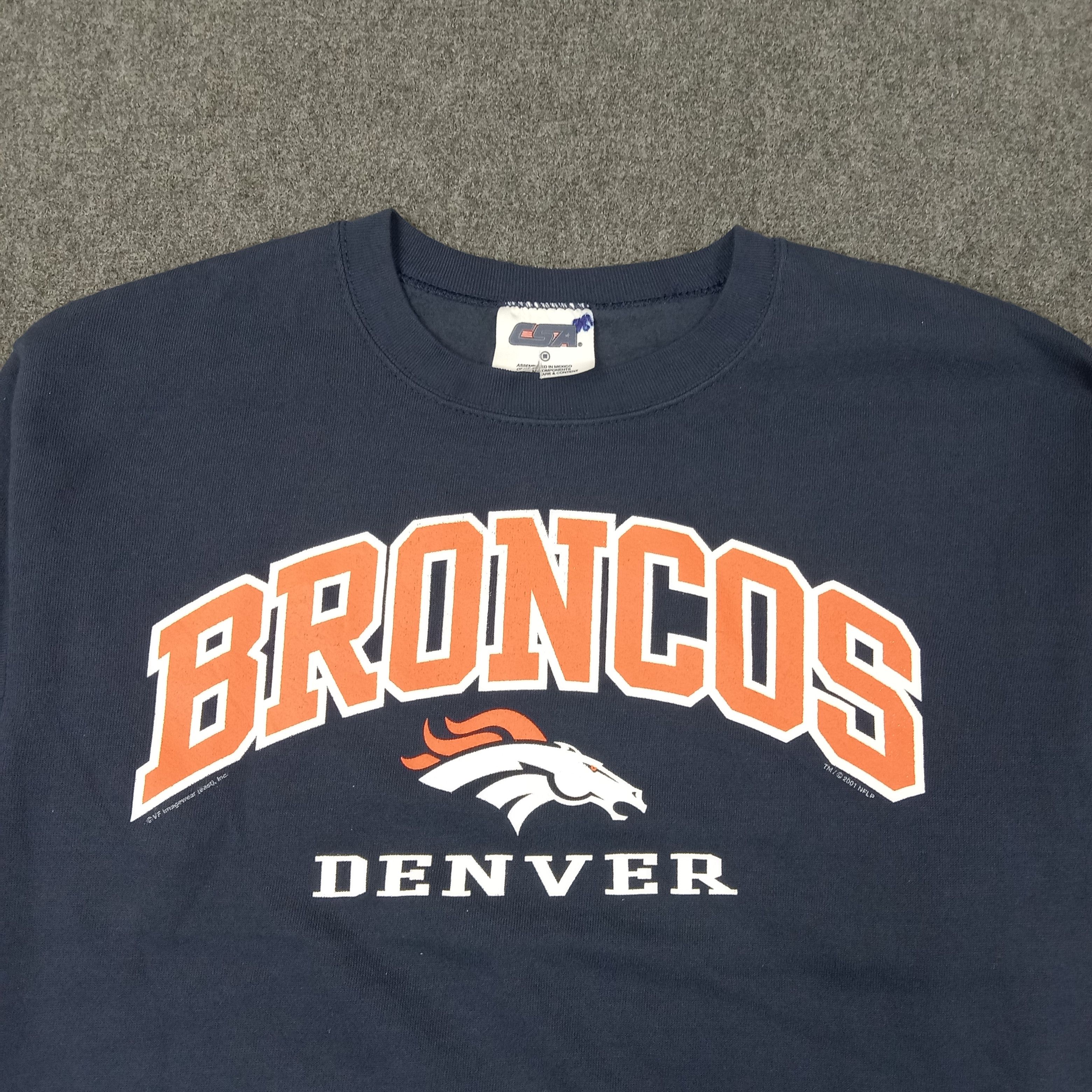 NFL Broncos Denver American Football Team Sweatshirt C253N8 Size US L / EU 52-54 / 3 - 2 Thumbnail