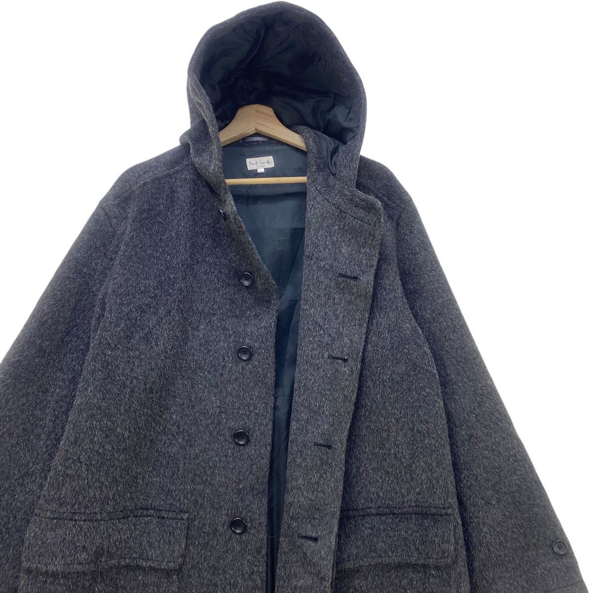 Paul Smith Vintage Paul Smith London Mohair Wool Long Coat Size US L / EU 52-54 / 3 - 3 Thumbnail