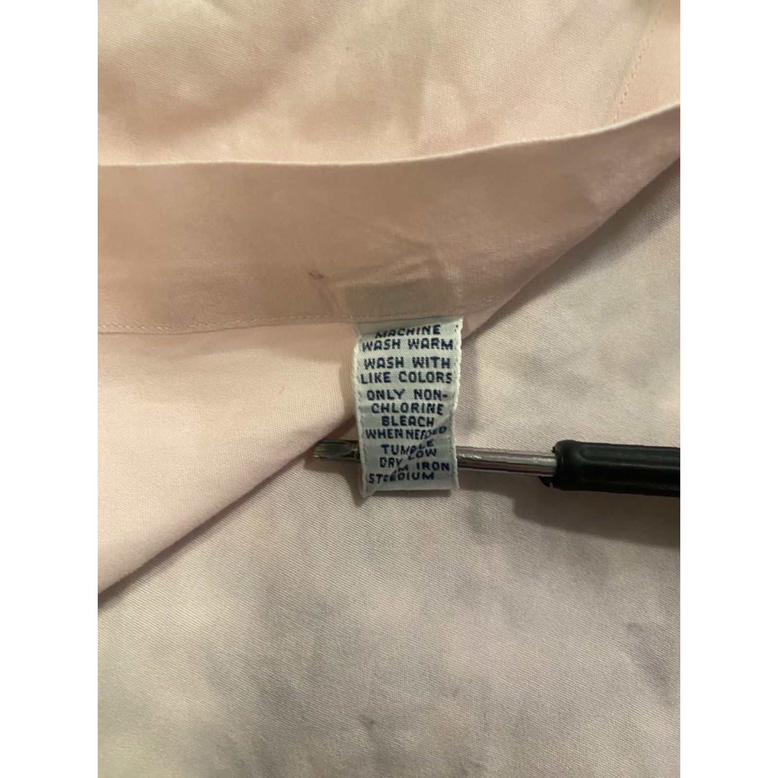 Ralph Lauren Ralph Lauren Button-Up Shirt 2XL Short Sleeve Cotton Pink/Light Pink Solid Classic Preppy Designer Men Mens Casual Business Travel Party/Cocktail Size US 39 - 5 Thumbnail