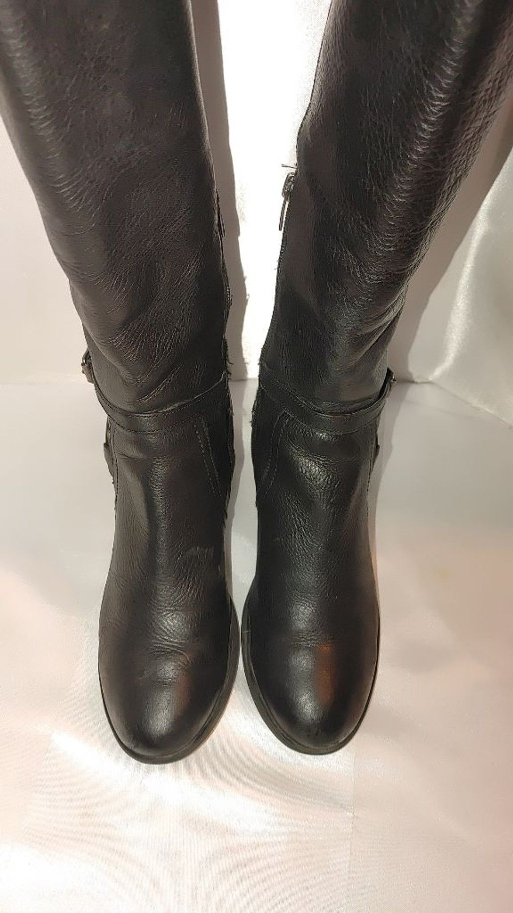 Marc Fisher Marc Fisher Kacee Leather Riding Boots Size 7.5M Size US 7.5 / IT 37.5 - 8 Thumbnail