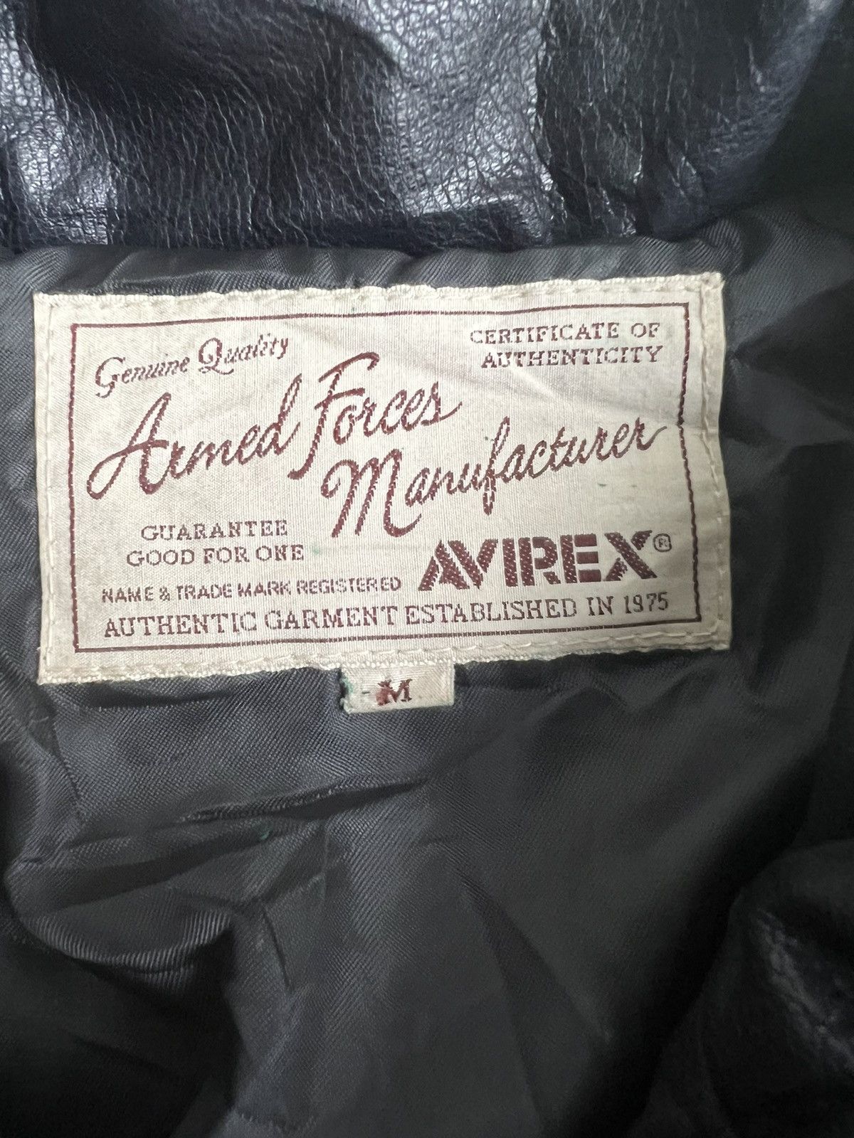 Avirex × Schott Vintage Avirex 💎 Quilted Goatskin Leather Down Biker Jacket Size US S / EU 44-46 / 1 - 11 Thumbnail