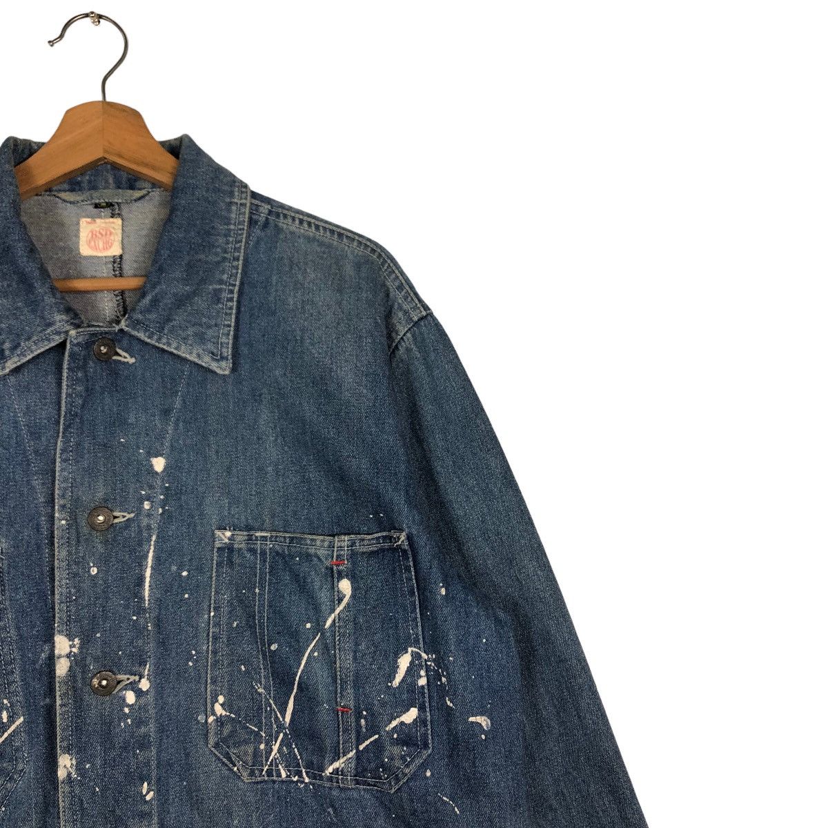Hysteric Glamour Vintage Chore Jacket Painted Design Double Pocket Bsd ExcHG Size US M / EU 48-50 / 2 - 6 Thumbnail
