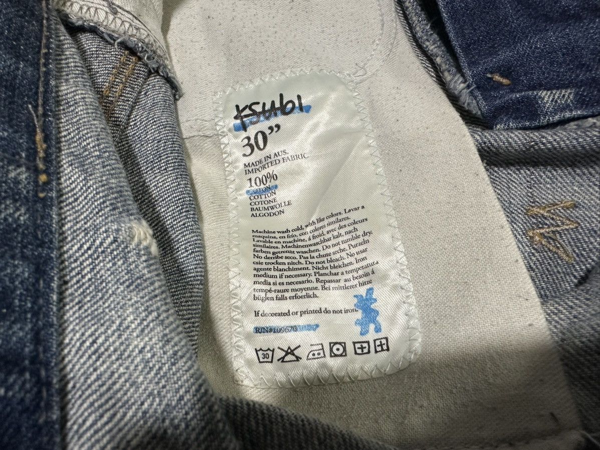Ksubi 🔥Y2K Ksubi Mud Wash Denim Distressed Size US 31 - 15 Thumbnail