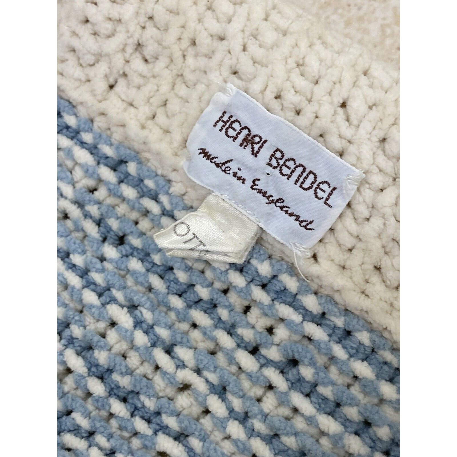 Henri Bendel VTG Henri Bendel Cardigan Sweater Knit Fish Striped L READ Size L / US 10 / IT 46 - 14 Thumbnail