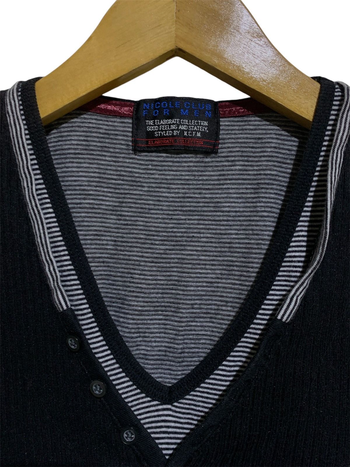 Beauty Beast × Hysteric Glamour × Japanese Brand TEE SHIRT DOUBLE LAYER NICOLE CLUB Size US M / EU 48-50 / 2 - 3 Thumbnail