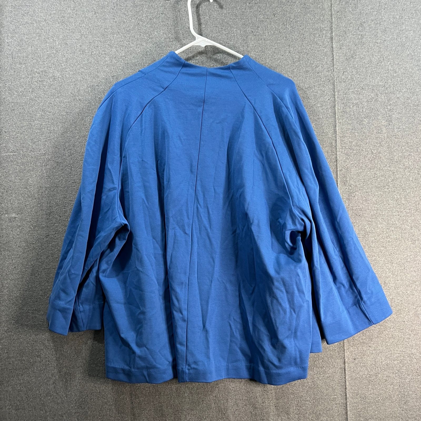 Isaac Mizrahi Isaac Mizrahi Live! Elements 24/7 Stretch Knit Open Front Size XXL / US 16-18 / IT 52-54 - 2 Thumbnail