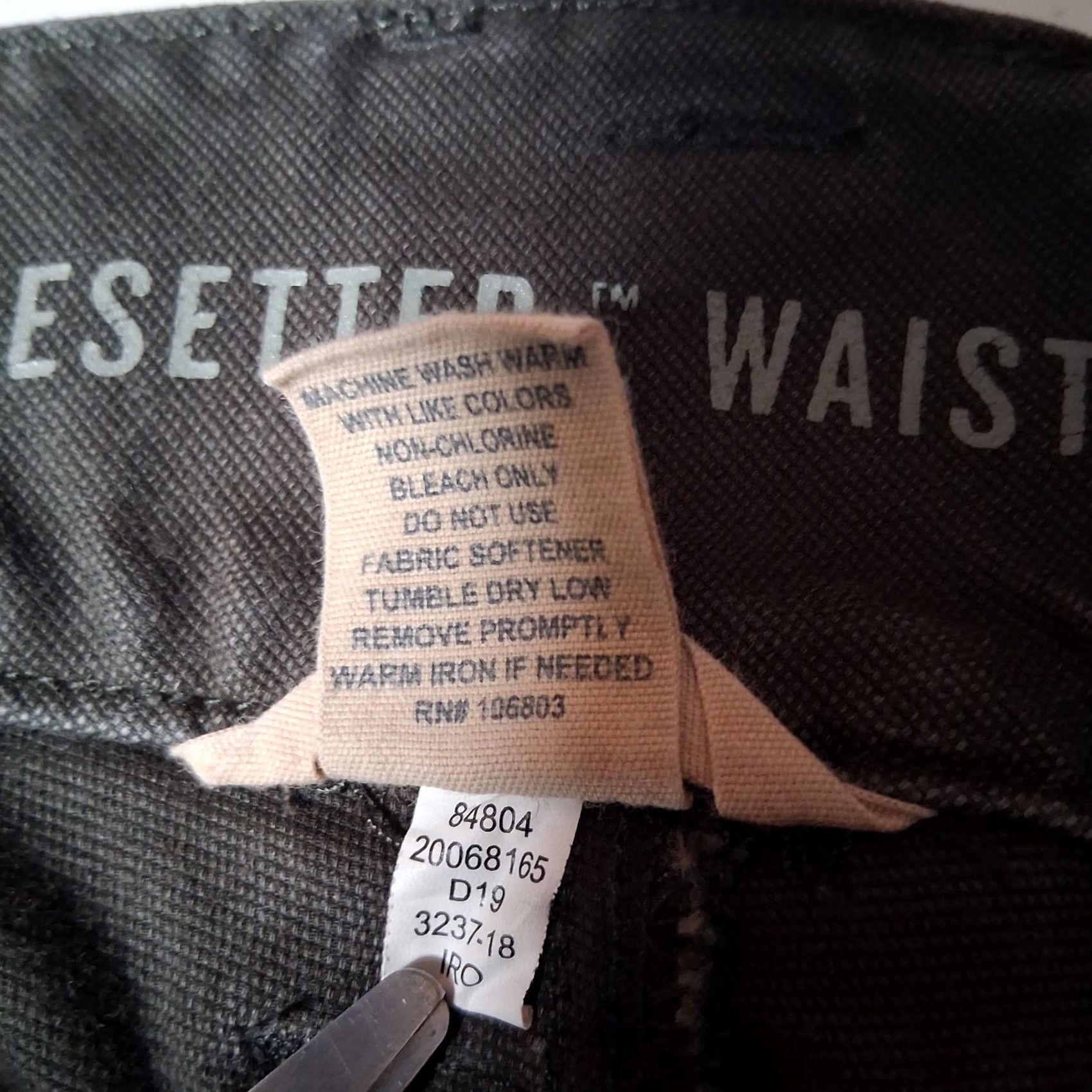 Duluth Trading Company Duluth Trading Co Pants Women 14 Regular Gray Canvas Double Knee Curvesetter Waist Workwear Utility Size 36" / US 14 / IT 50 - 4 Thumbnail