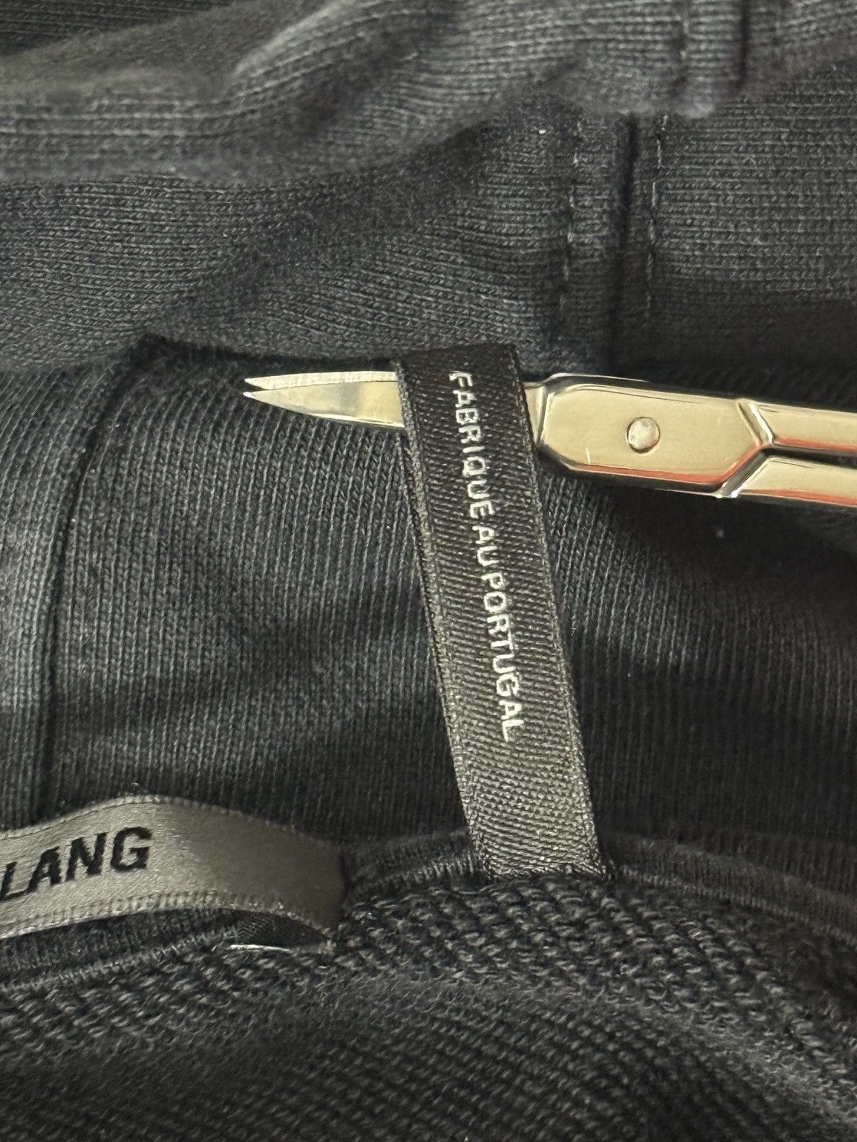 Helmut Lang Helmut Lang Logo Hoodie Size US L / EU 52-54 / 3 - 6 Thumbnail