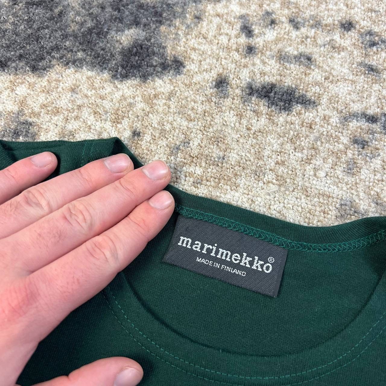 Marimekko Marimekko Vintage Y2K Luxury Basic Long Sleeve Size US M / EU 48-50 / 2 - 5 Thumbnail