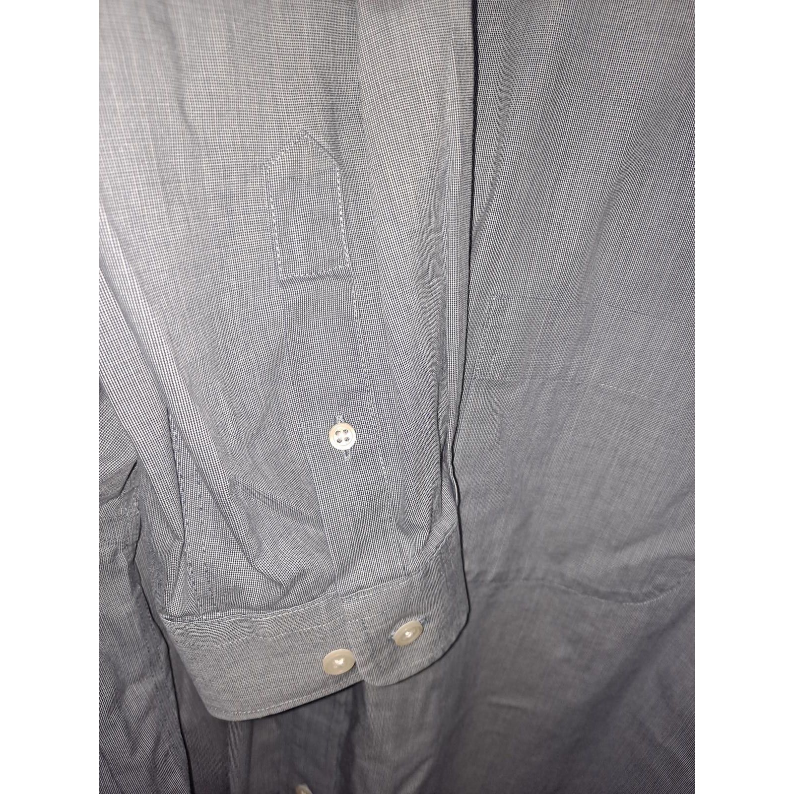 Eddie Bauer Eddie Bauer Gray Long Sleeve Button Up Wrinkle Resistant Siz Size US XL / EU 56 / 4 - 3 Thumbnail