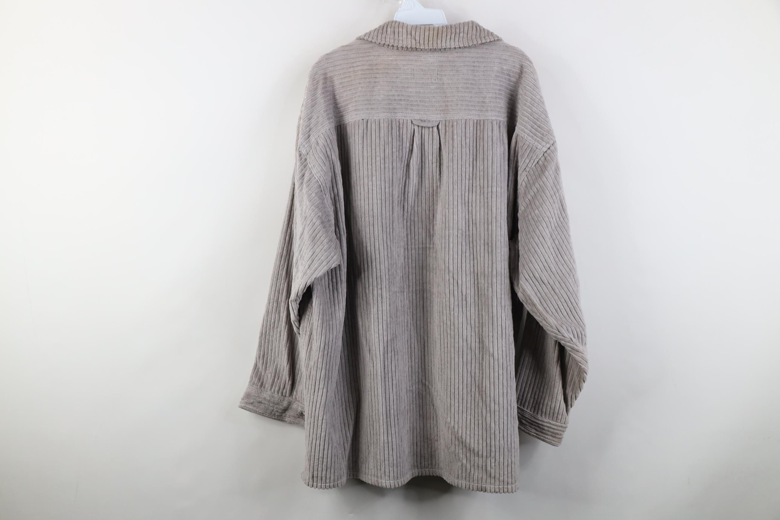 Vintage AS IS Vintage 90s Streetwear Shirt Jacket Jac Shirt Gray Size US XL / EU 56 / 4 - 12 Thumbnail