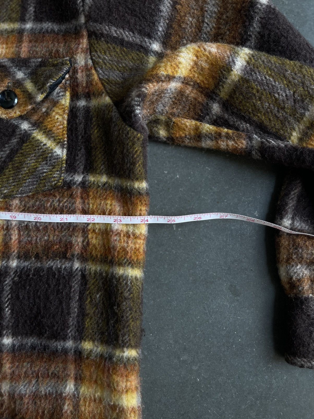 Flannel × Vintage 80s-90s Wool flannel Size US L / EU 52-54 / 3 - 6 Thumbnail