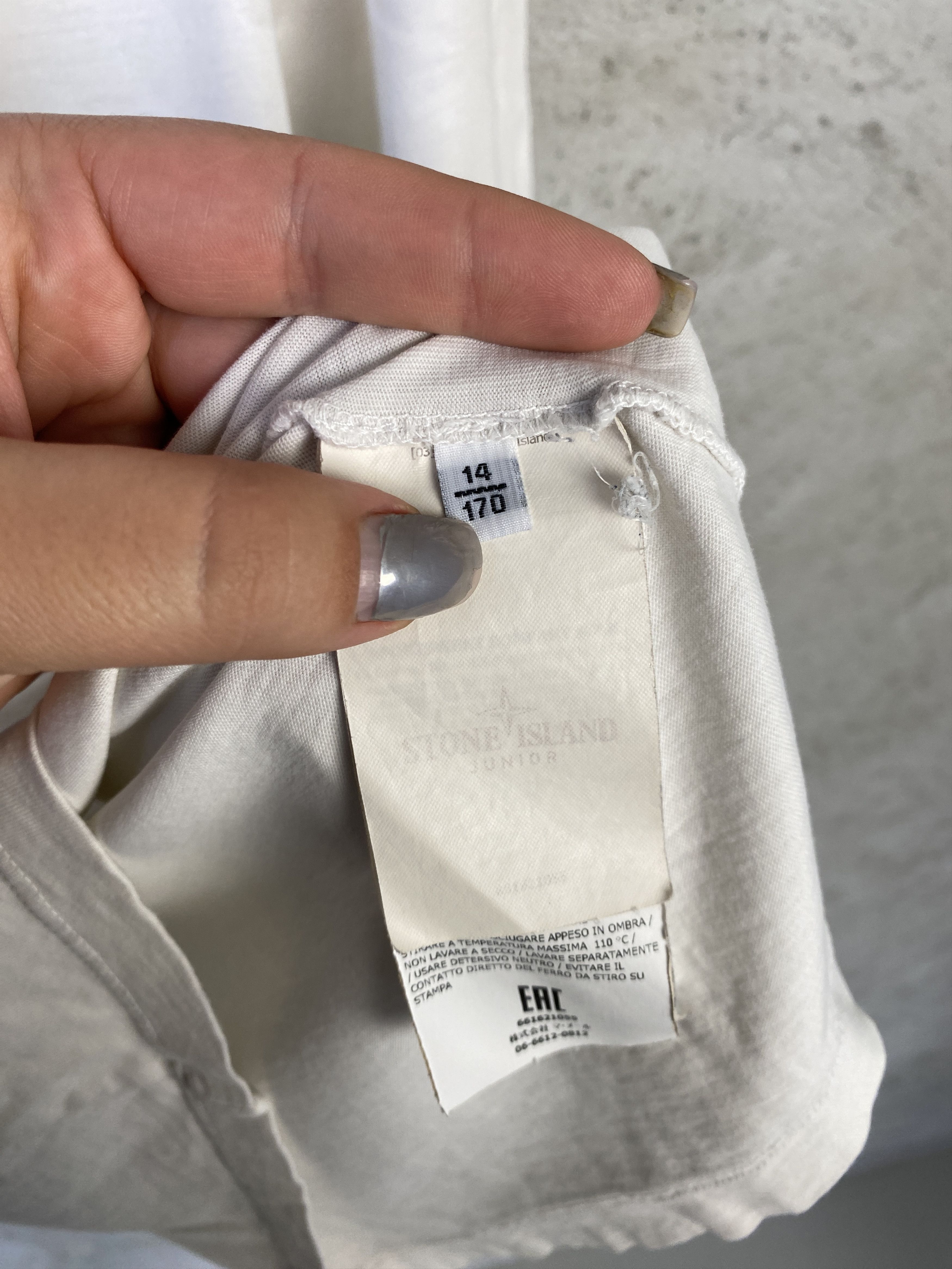 Stone Island Stone Island big logo t-shirt tee Size US XS / EU 42 / 0 - 4 Thumbnail