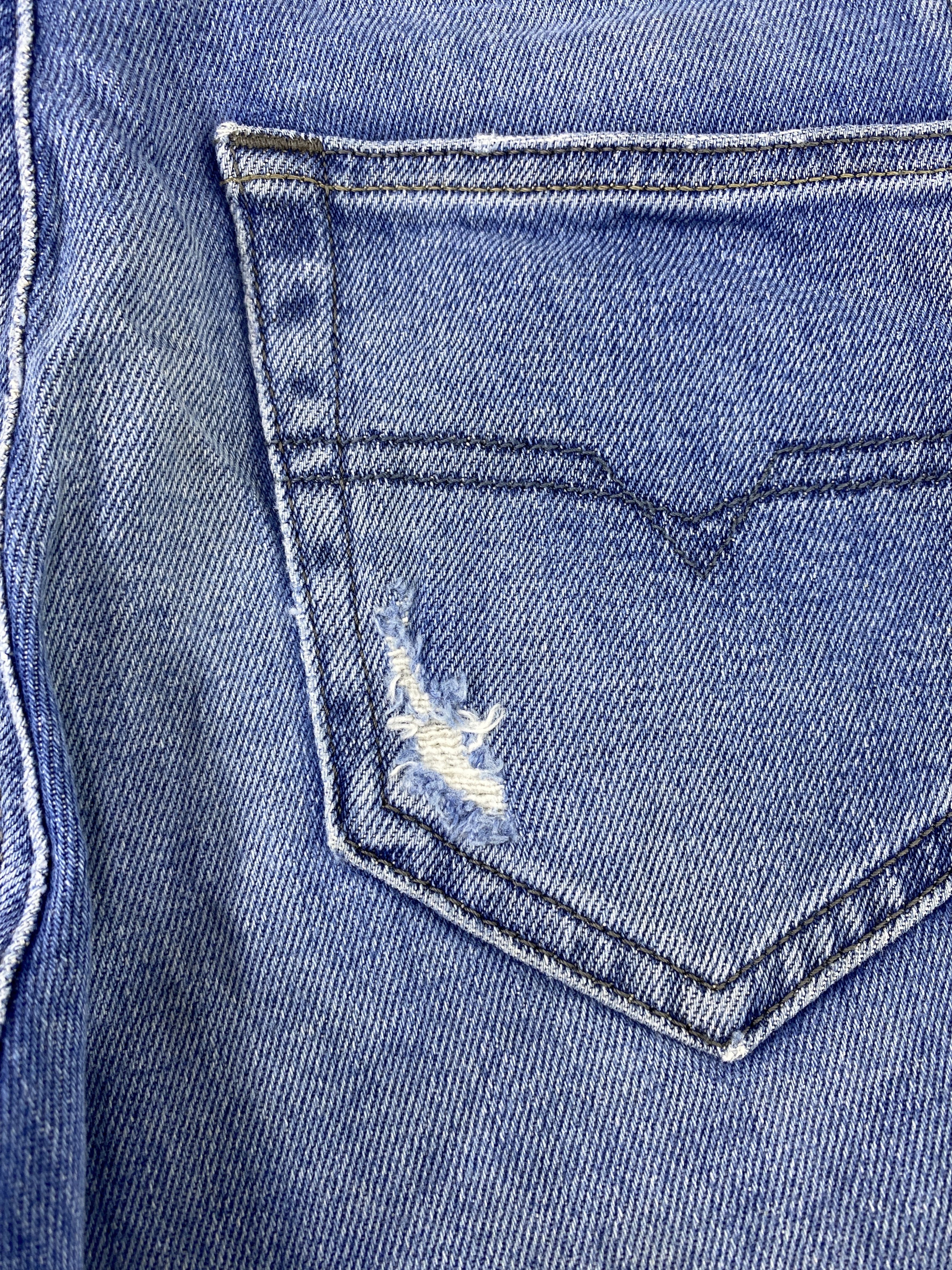 Diesel Diesel Distressed Blue Wash Denim Streetwear - J1111 Size US 28 / EU 44 - 19 Thumbnail