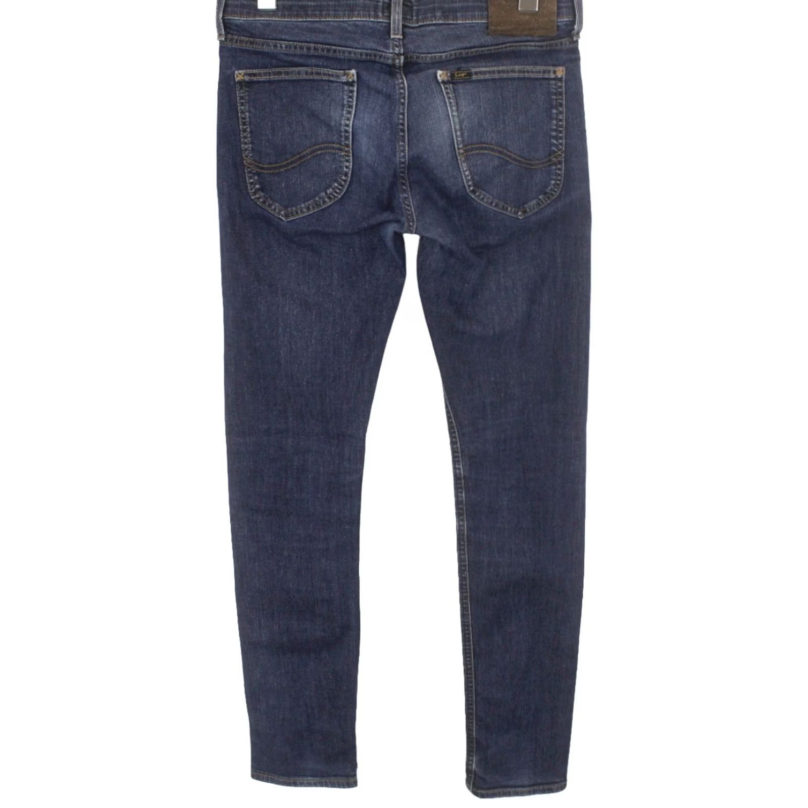 Lee LEE Luke Jeans Men's W29/L32 Slim Fit Blue Denim Casual Faded Zip Fly Size US 29 - 2 Thumbnail