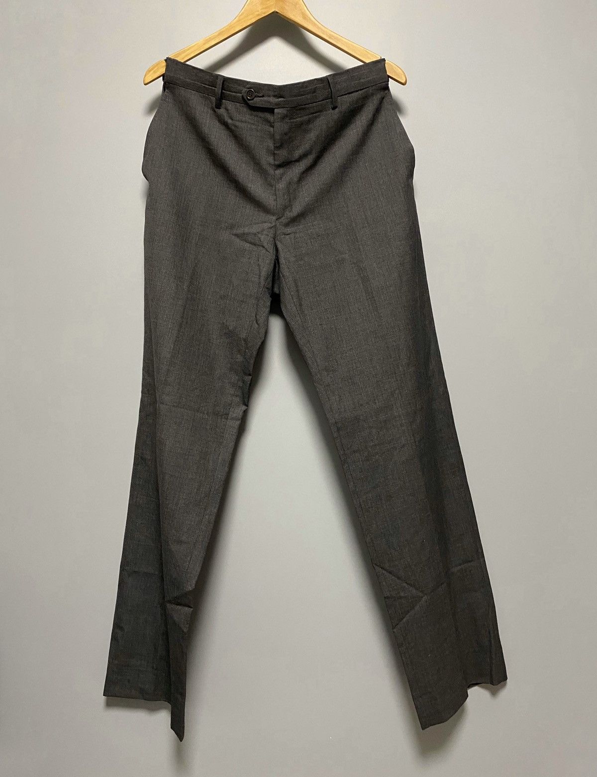 Salvatore Ferragamo Salvatore Ferragamo Formal Classic Wool Pants Trousers Size 52R - 3 Thumbnail