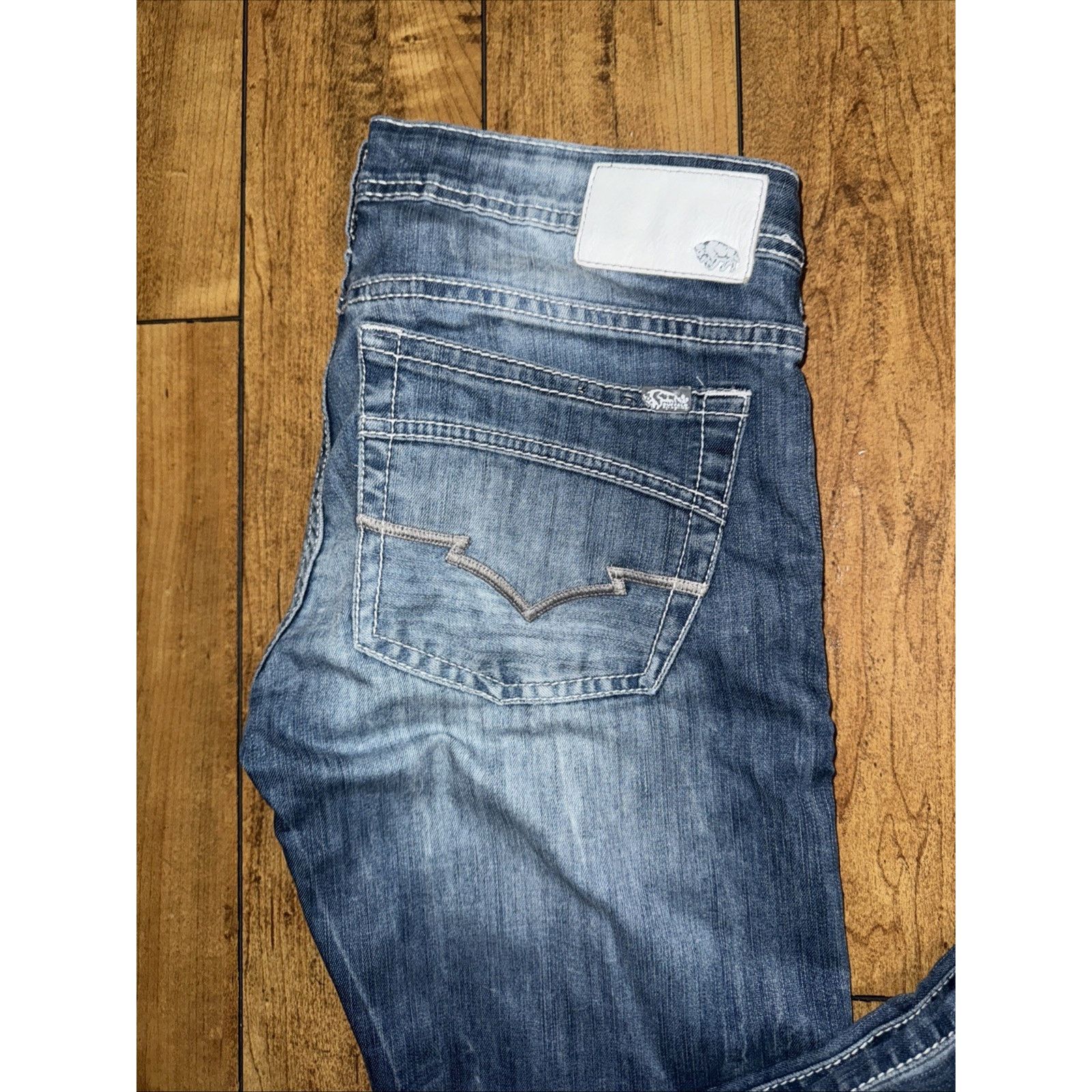 Buffalo David Bitton Buffalo David Bitton King Jeans 30x29 Blue Flared Distressed Size US 30 / EU 46 - 2 Thumbnail