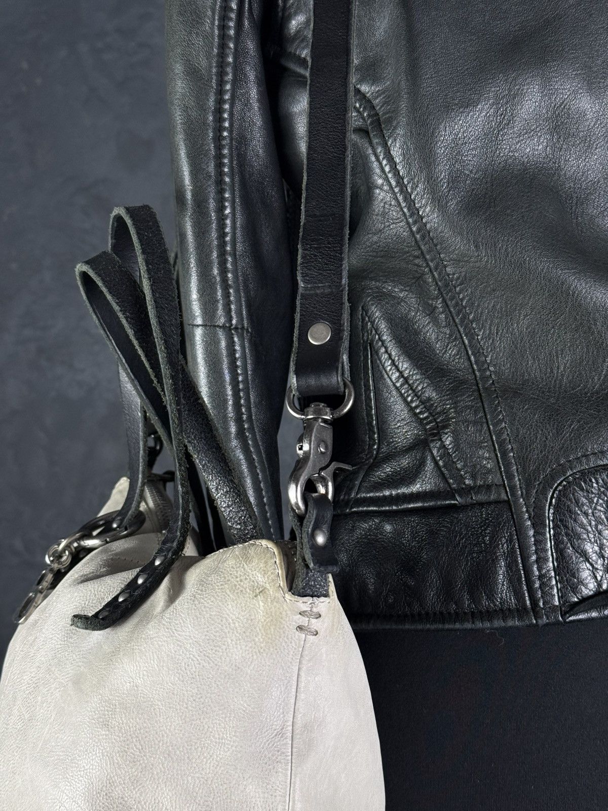 A.S.98 Vintage A. S98 AirStep Leather Handbag/ Shoulder Bag Rare Size ONE SIZE - 8 Thumbnail